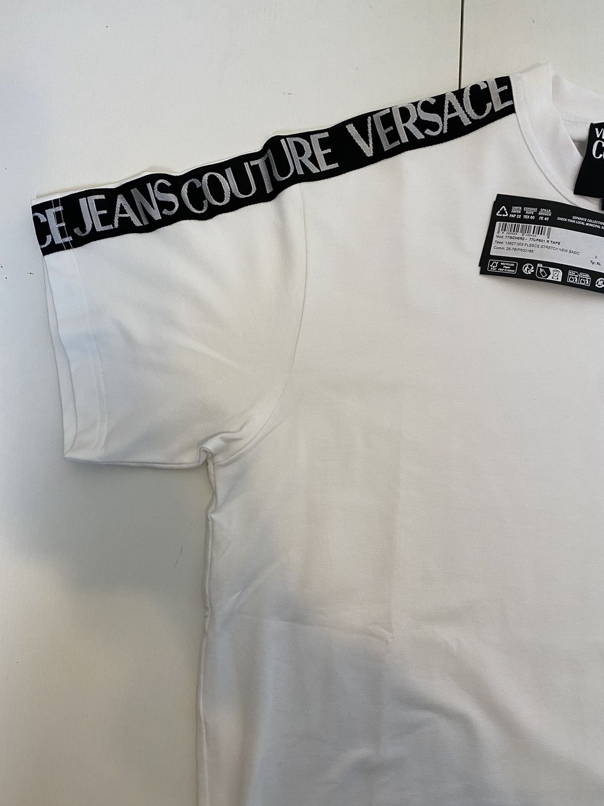 Versace Jeans Couture Versace Jeans Culture BASIC Stretch Fleece T-shirt, size XL Size US XL / EU 56 / 4 - 8 Thumbnail