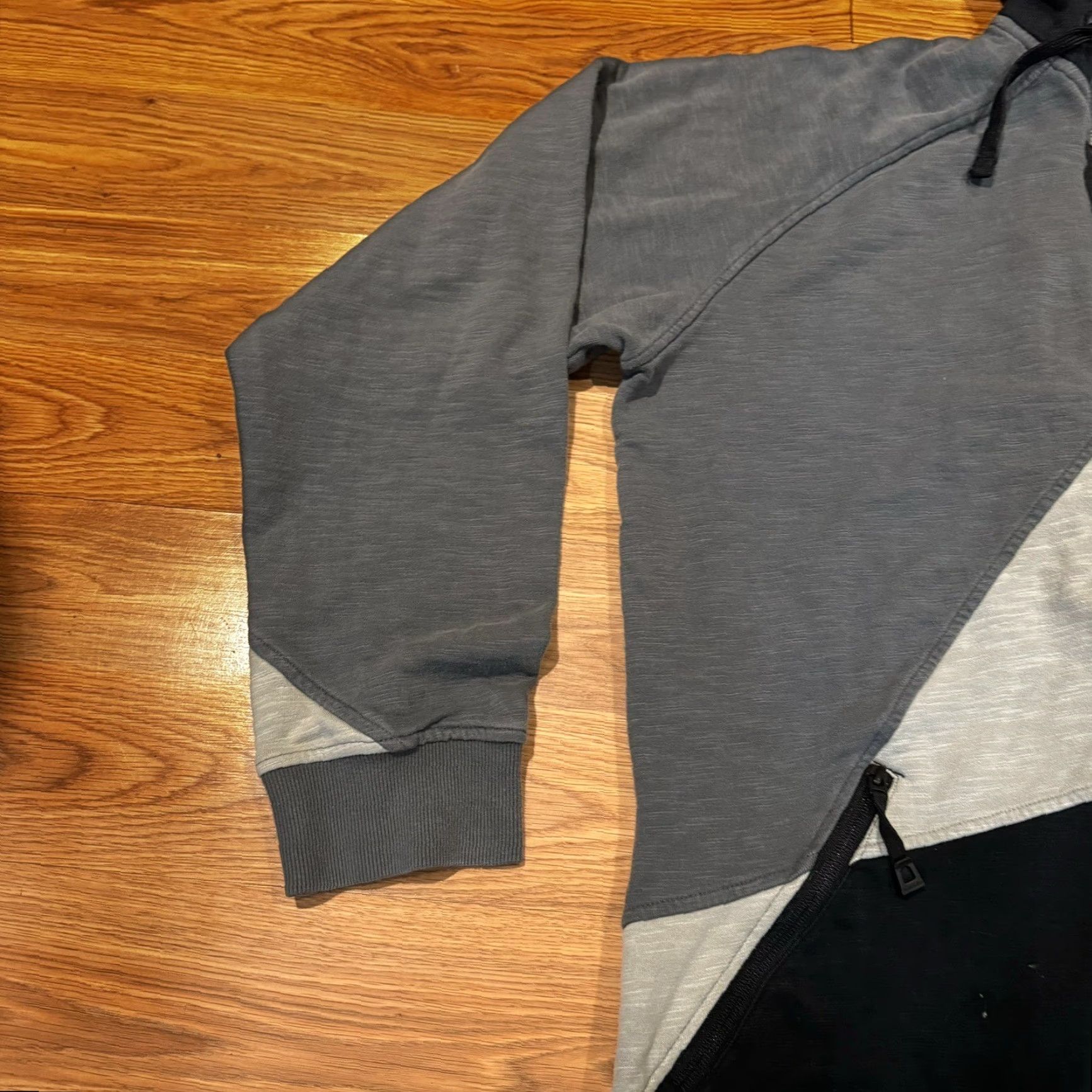 Oakley Oakley Jacket Parka Geometric Gray Black Fleece Water Repellent Mid-Length Zip Men’s 2XL Size US XXL / EU 58 / 5 - 6 Thumbnail