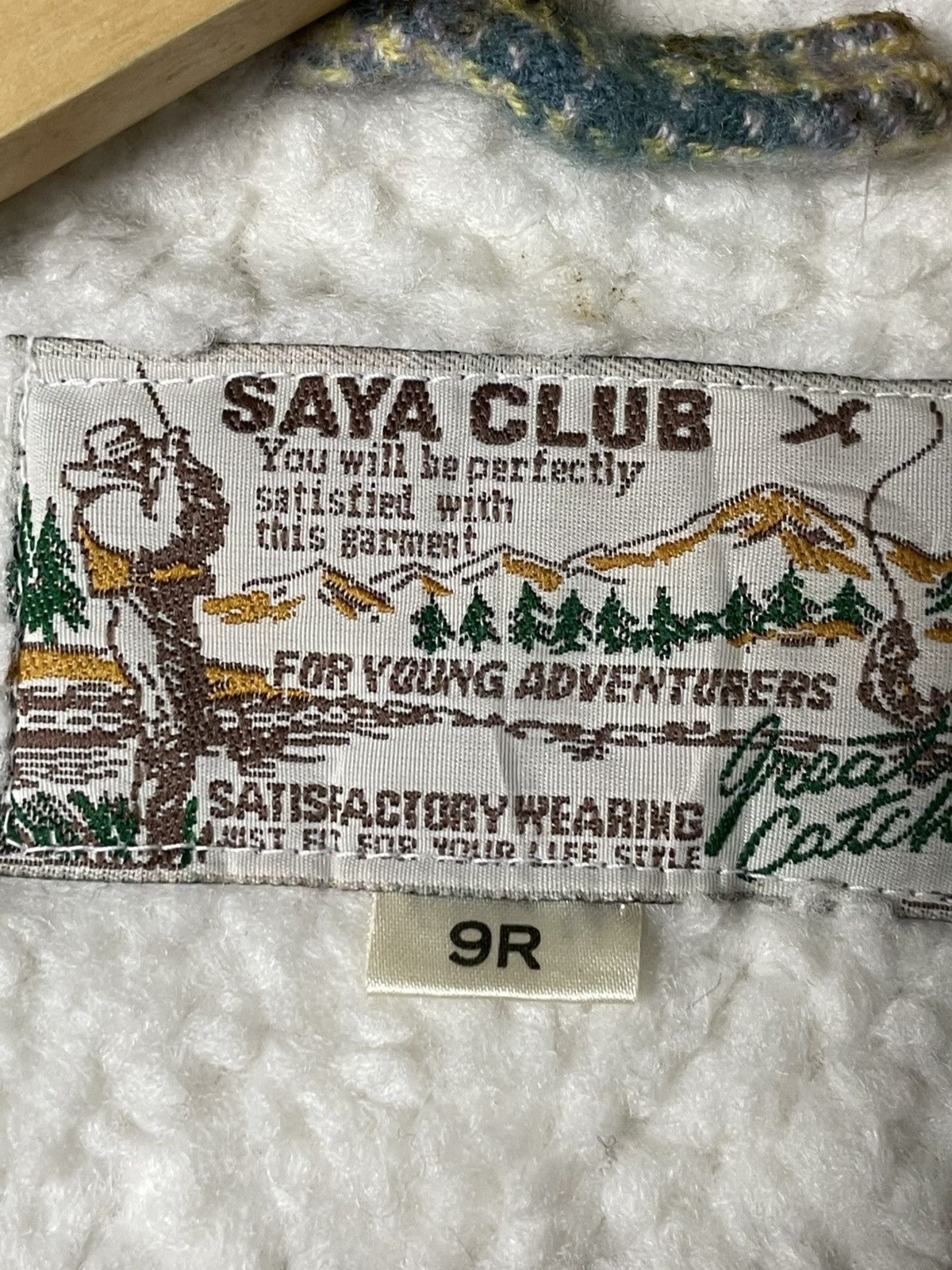 Japanese Brand × Vintage SAYA CLUB Brand Hooded Zipper Jacket (90) Size US S / EU 44-46 / 1 - 7 Thumbnail