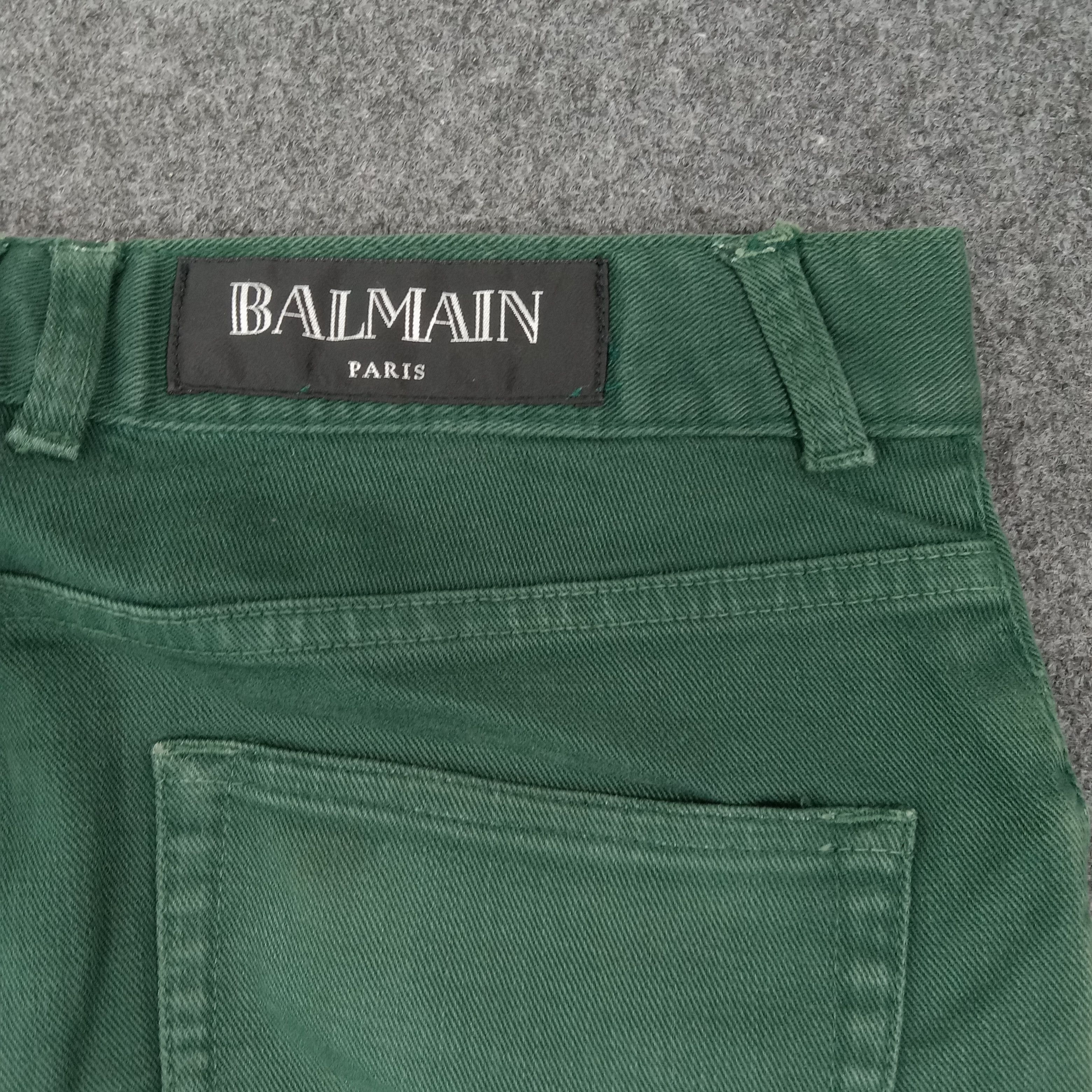 Balmain Balmain Paris Bikers Style Pants C265N3 Size US 30 / EU 46 - 7 Thumbnail