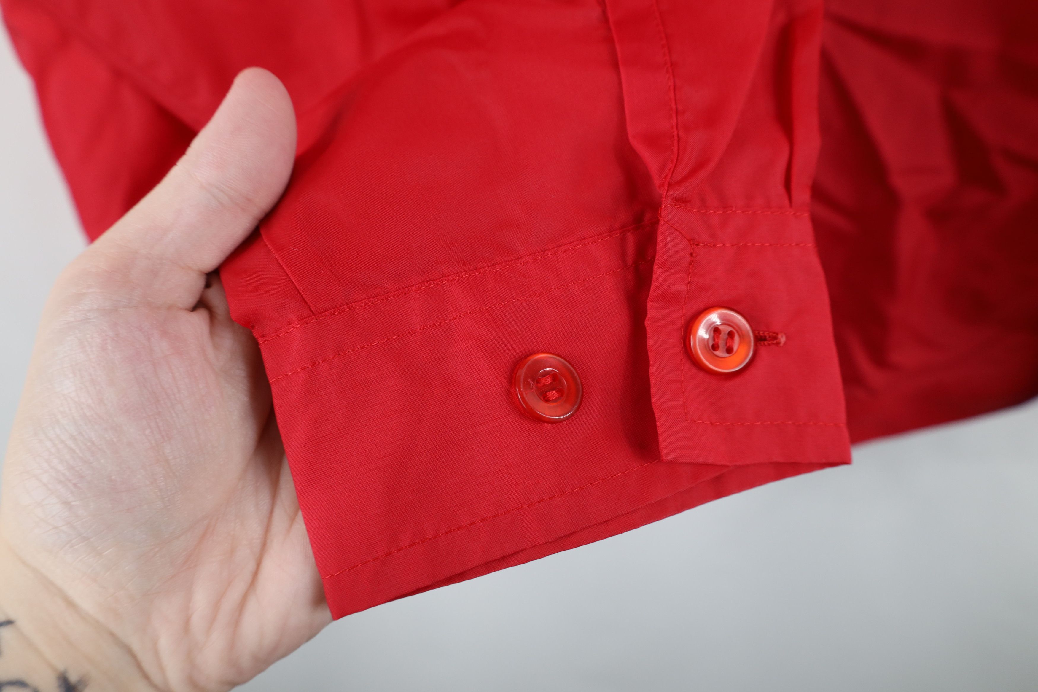 Vintage Vintage 70s Streetwear Shirt Jacket Jac Shirt Red USA Size US M / EU 48-50 / 2 - 9 Thumbnail