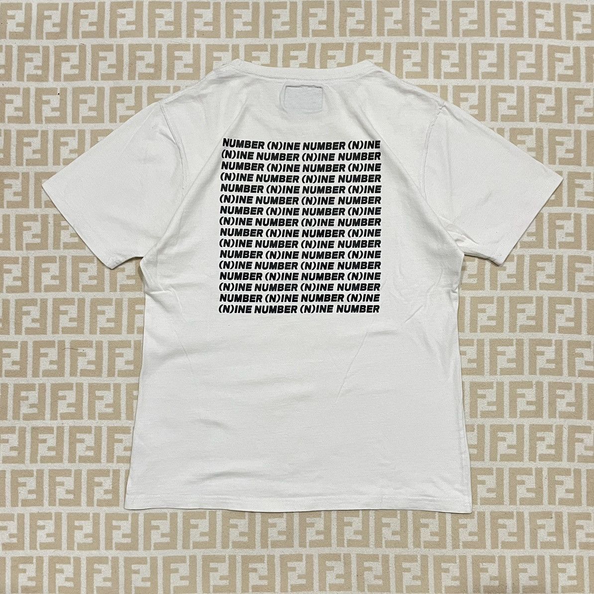 Japanese Brand Number (N)ine Spellout Tee Size US M / EU 48-50 / 2 - 3 Thumbnail