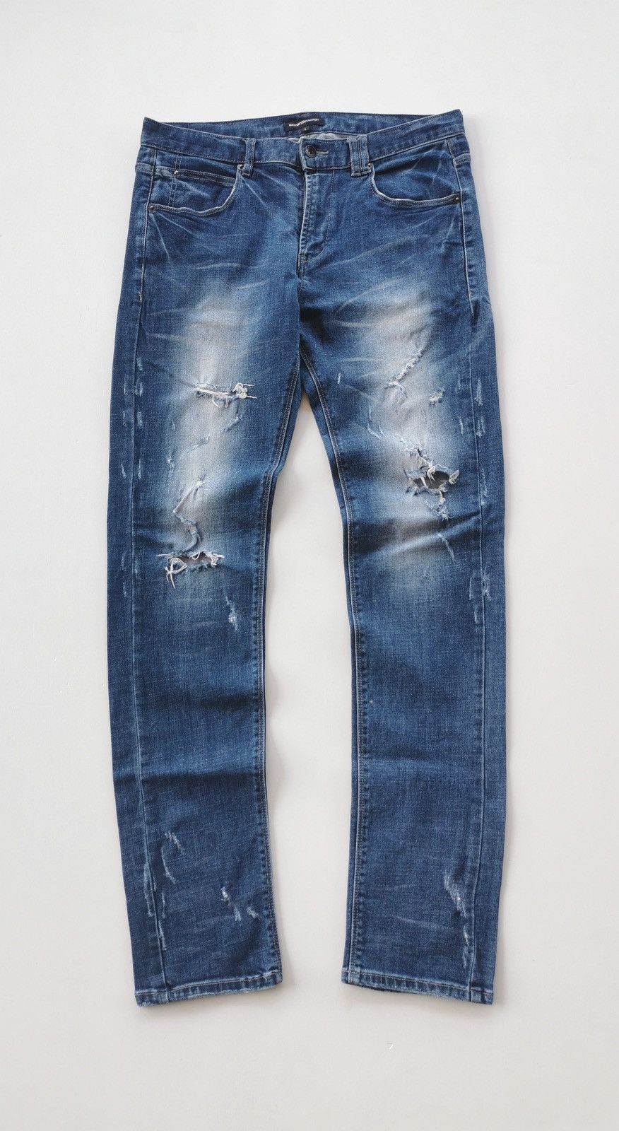 In The Attic Thrashed Semantic Design Jeans Size US 33 - 1 Thumbnail