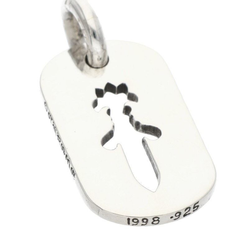 Chrome Hearts Chrome Hearts DAG Cutout Dagger Dog Tag Necklace Size ONE SIZE - 4 Thumbnail