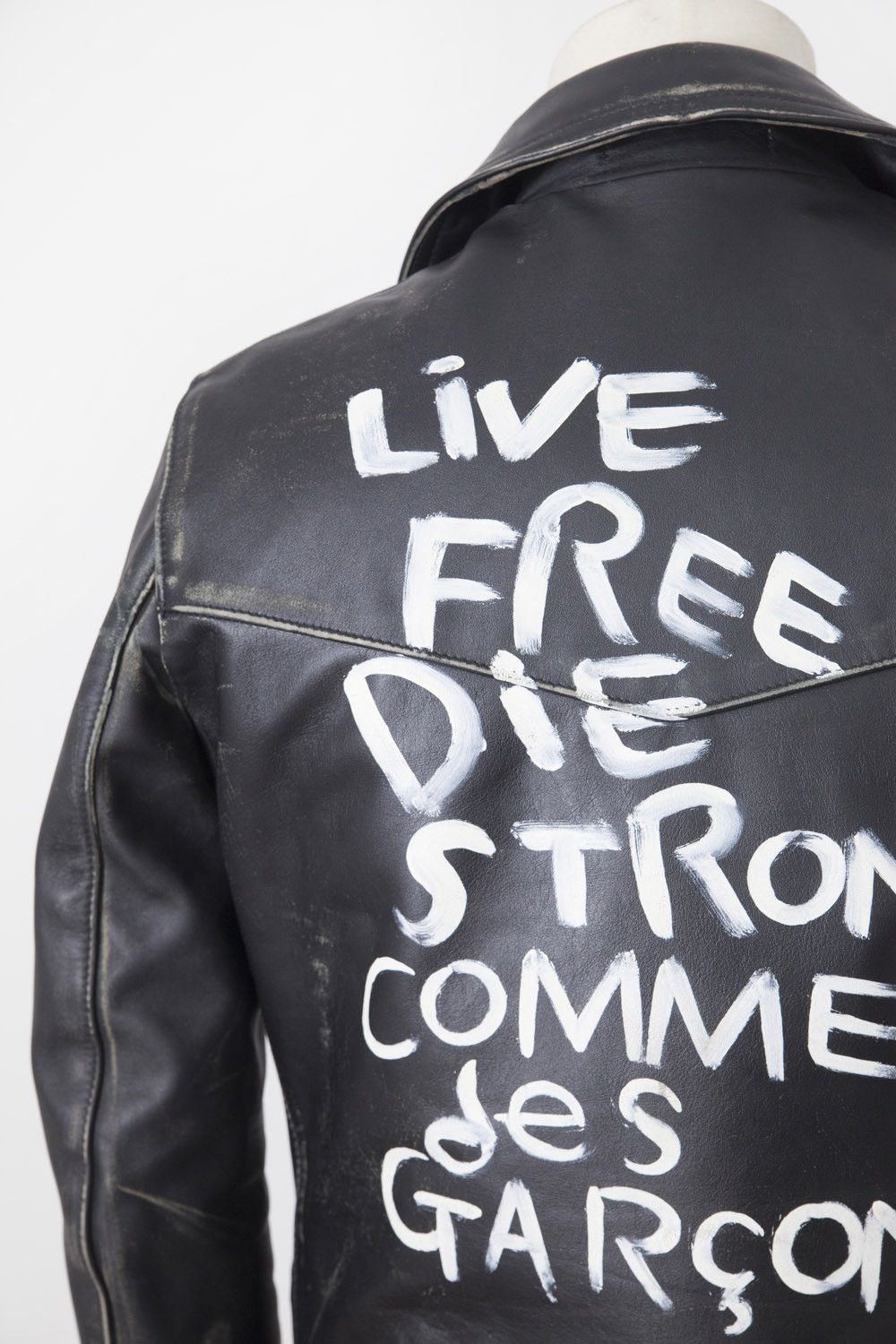 Comme des Garcons Lewis Leathers Live Free Die Strong Comme Des Garçons Size US M / EU 48-50 / 2 - 9 Thumbnail