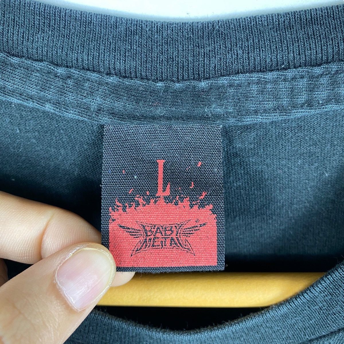 Band Tees Japanese Band BABYMETAL The One Metal Resistance Album Tour Size US L / EU 52-54 / 3 - 6 Thumbnail