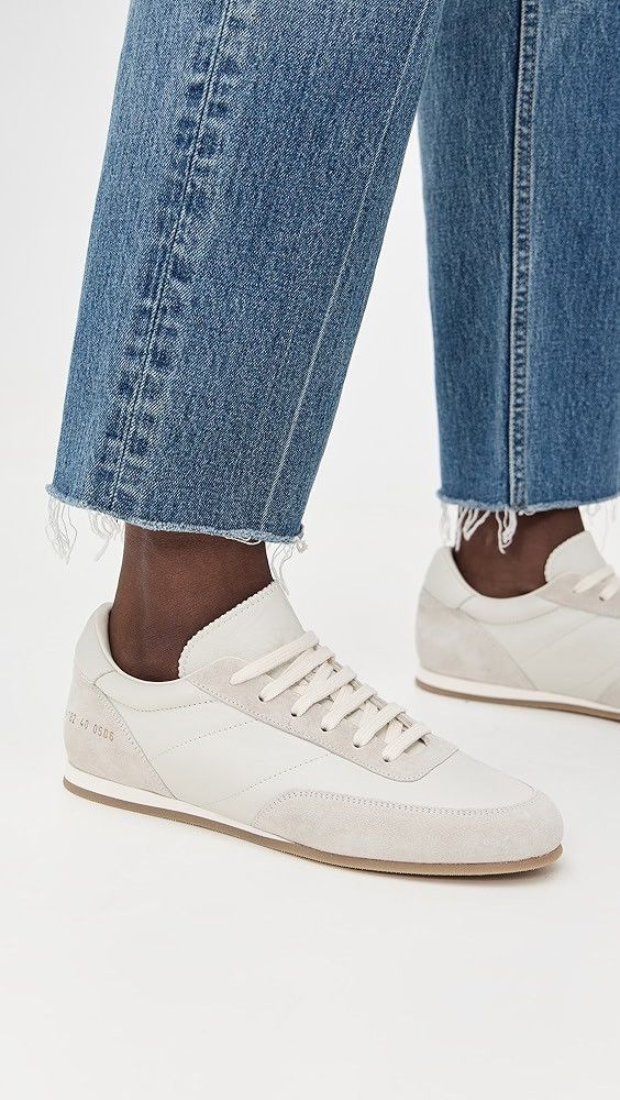 Common Projects Minimal Runner in off-white Size US 12 / EU 45 - 1 Thumbnail