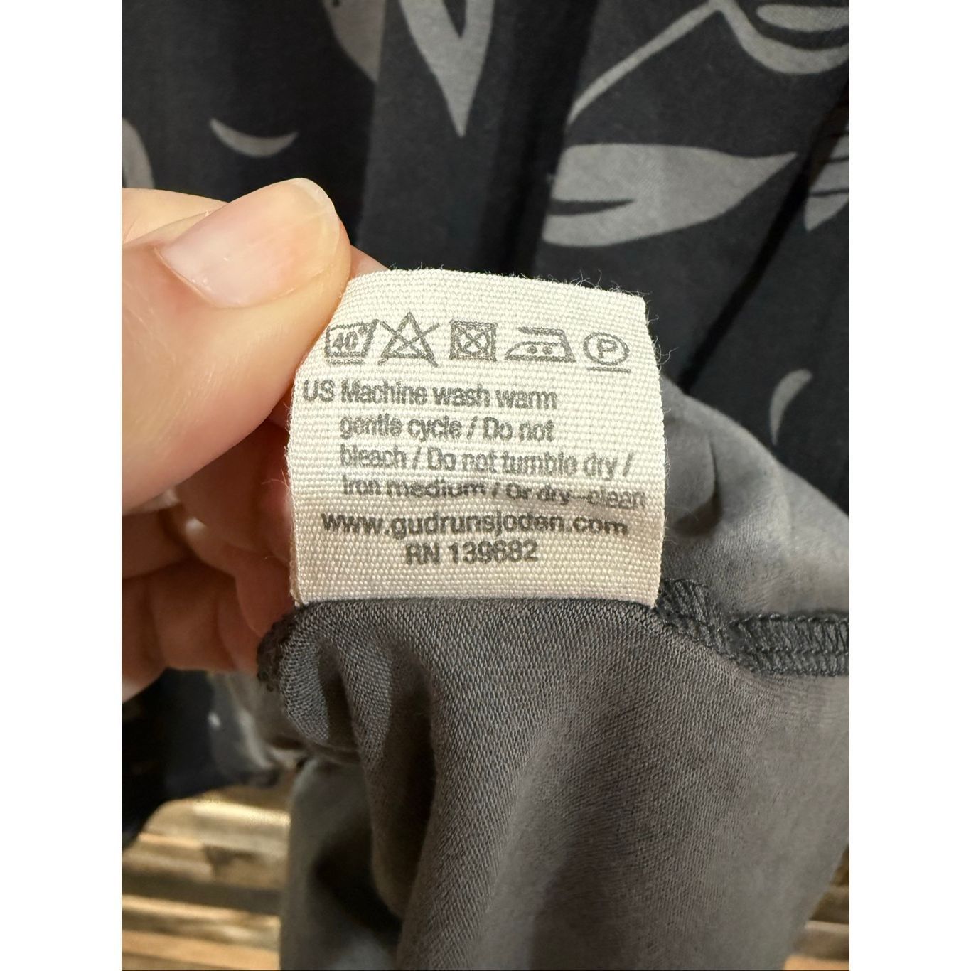 Guru Gudrun Sjoden grey cotton dress size Small Size S / US 4 / IT 40 - 5 Thumbnail