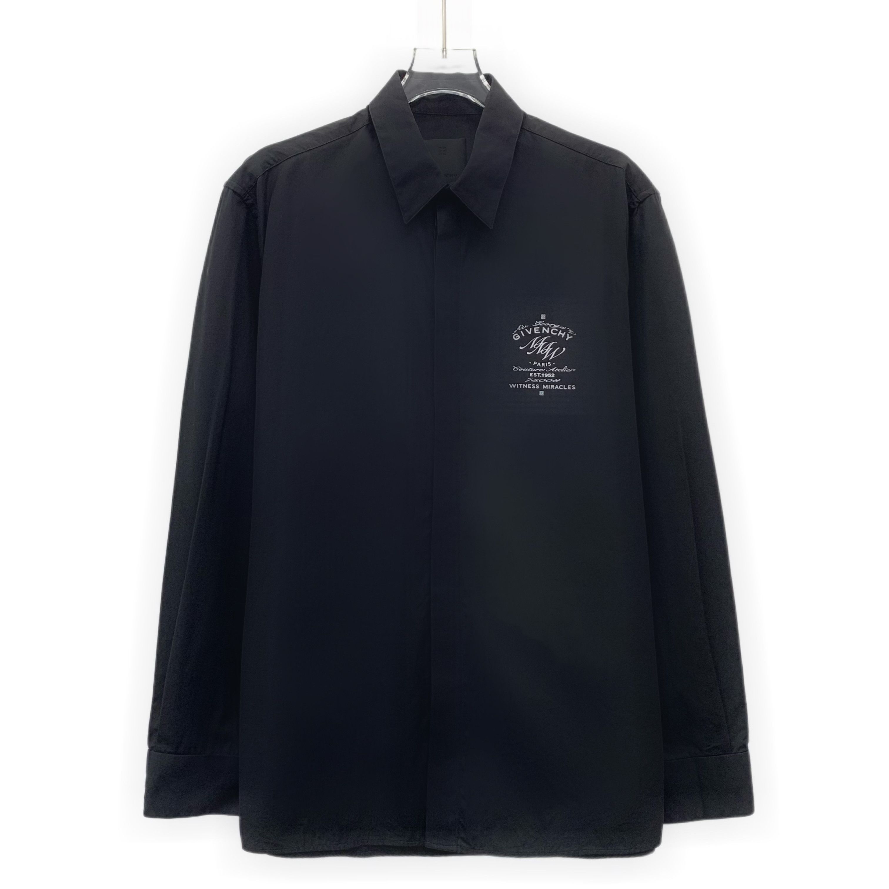 Givenchy Givenchy Logo Shirt Black (38) Size XS / US 0-2 / IT 36-38 - 1 Thumbnail