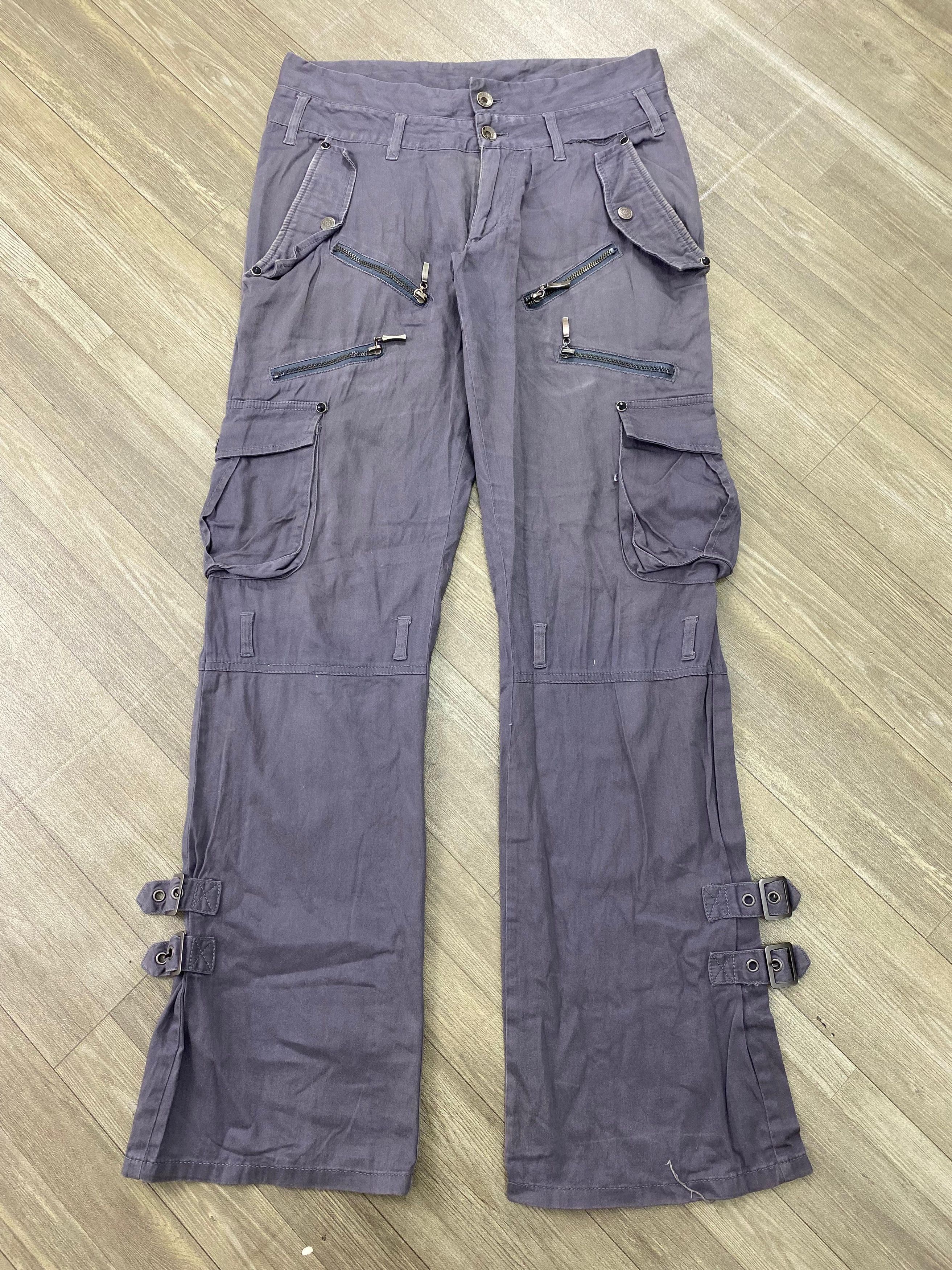 Seditionaries Semantic LGB Ifsixwasnine Ghotic Punk Bondage Cargo Pants Size US 28 / EU 44 - 1 Thumbnail