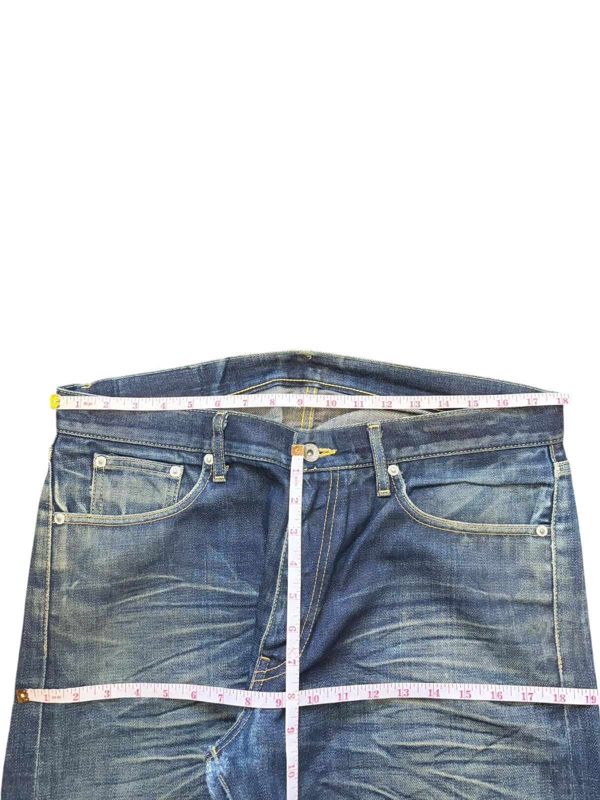 Neighborhood Vintage Neighborhood Selvedge Rusty Wash Loose Jeans Size US 36 / EU 52 - 6 Thumbnail