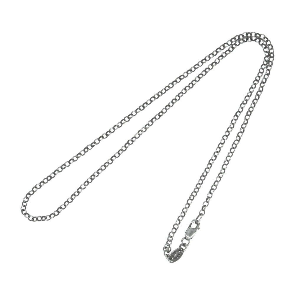 Chrome Hearts Chrome Hearts 16 Inch R16 Silver Chain Necklace Size ONE SIZE - 1 Thumbnail