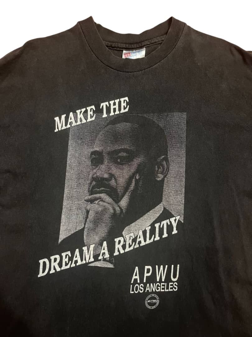 Hanes Vintage Martin Luther King APWU Tee Size US L / EU 52-54 / 3 - 4 Thumbnail