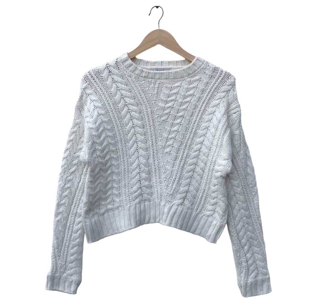 NANO universe Nano Universe Cropped Acrylic Knitwear Pullover Size M / US 6-8 / IT 42-44 - 1 Thumbnail