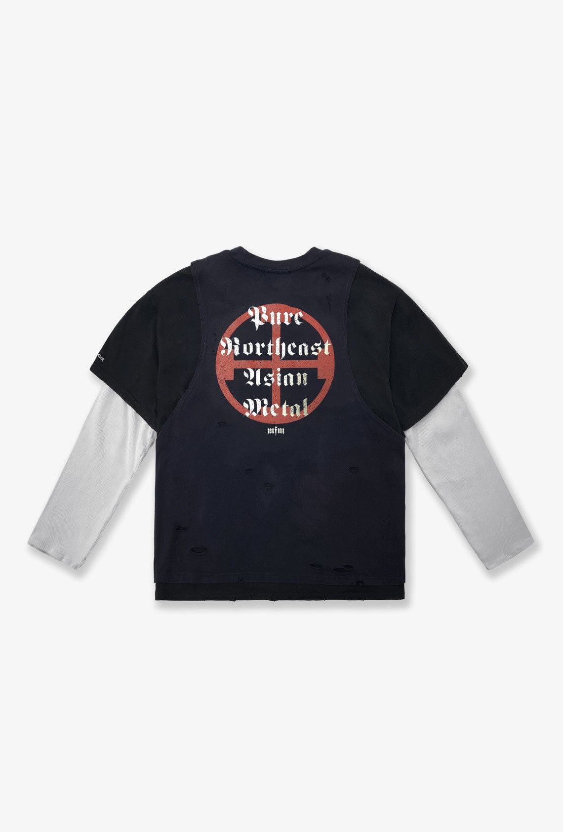 PROJECT GR X MFM333. 3 LAYERED LONG SLEEVE