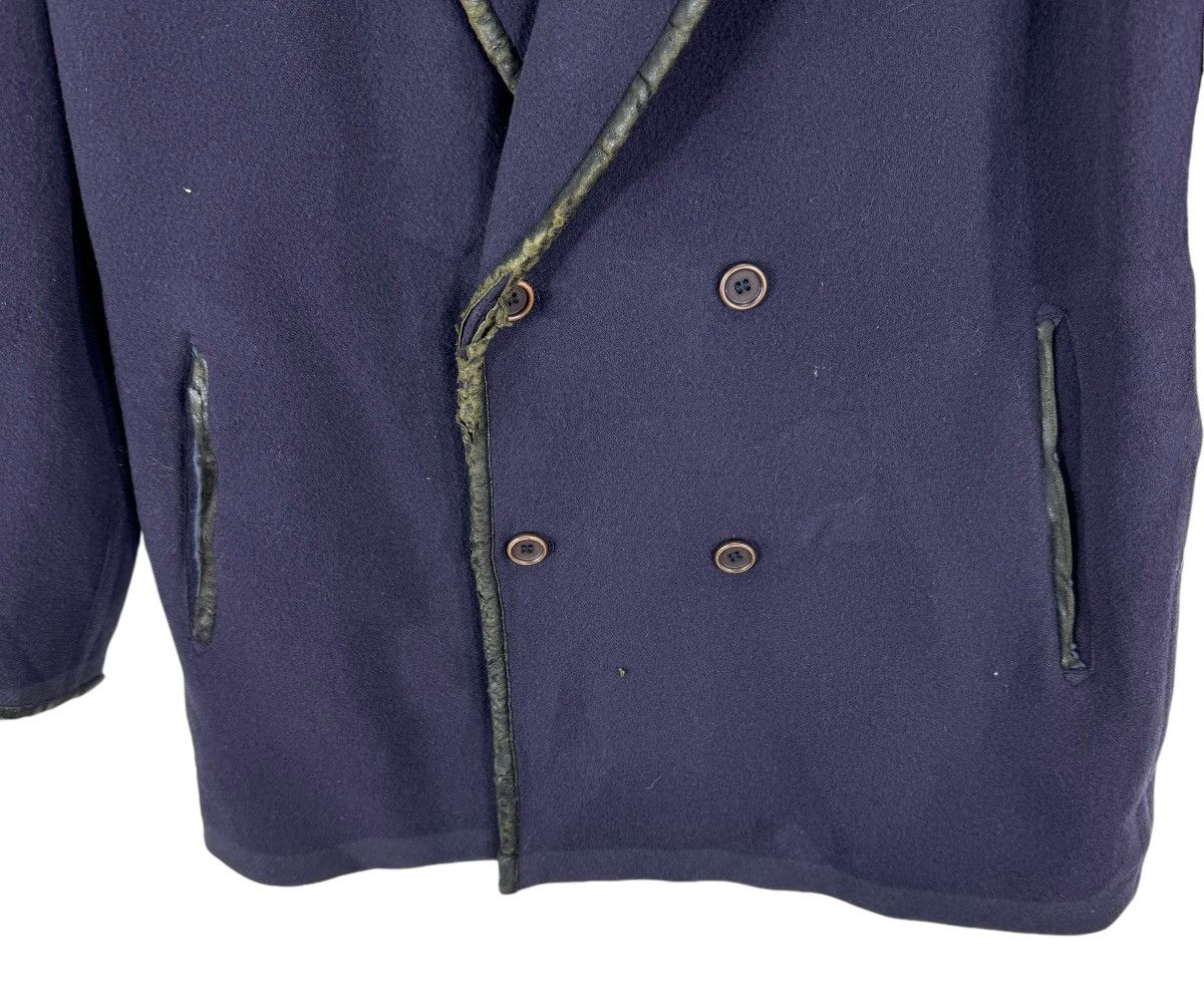 Issey Miyake × Vintage 80s VINTAGE ISSEY MIYAKE DOUBLE BREASTED COAT Size US M / EU 48-50 / 2 - 11 Thumbnail