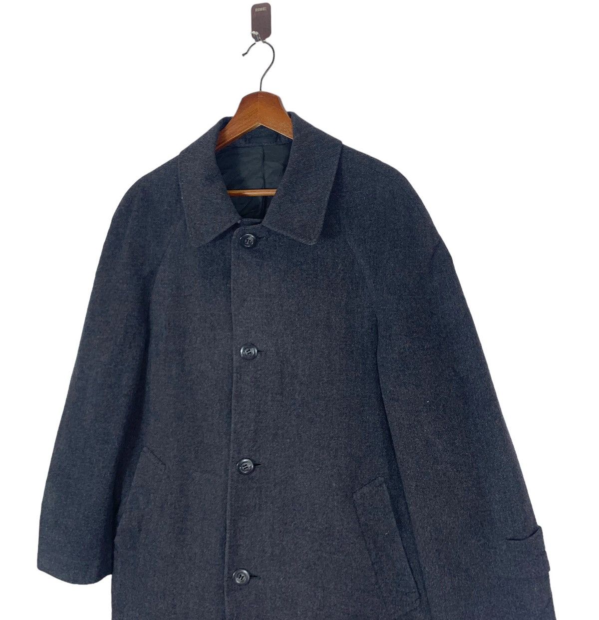 Designer × Lanvin VINTAGE LANVIN WOOL BUTTON COAT Size US M / EU 48-50 / 2 - 4 Thumbnail