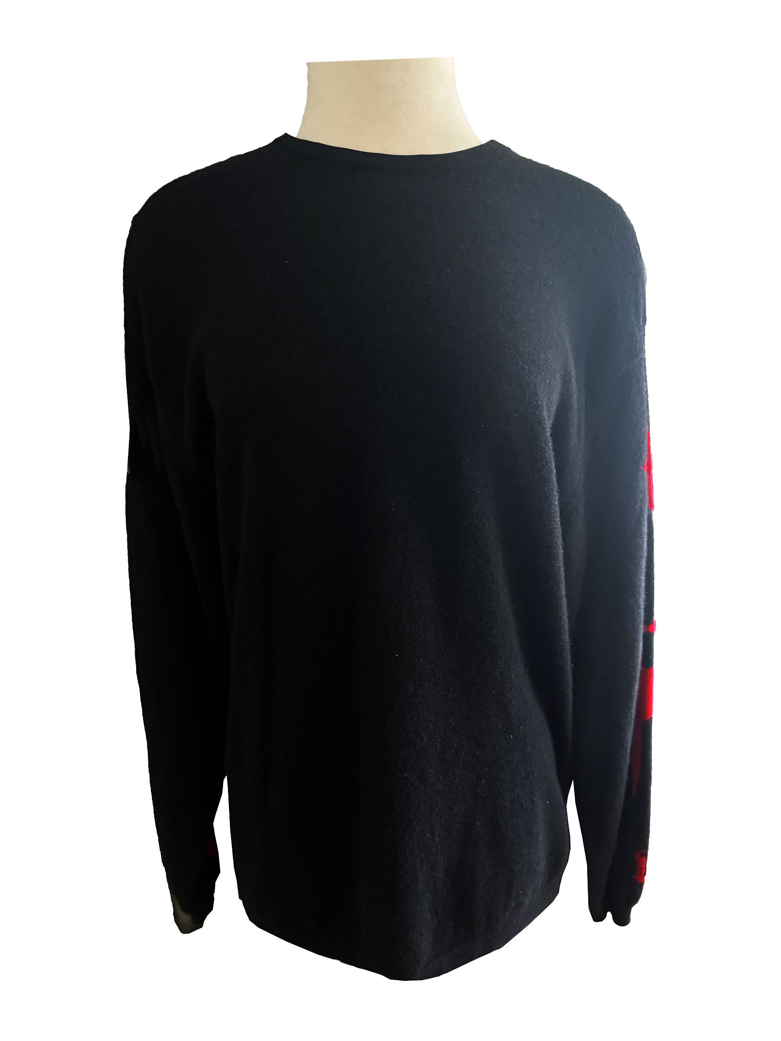 A&G Rock A&G VINTAGE "DEATH BEFORE DISHONOR" CASHMERE CREW NECK Size US S / EU 44-46 / 1 - 2 Thumbnail