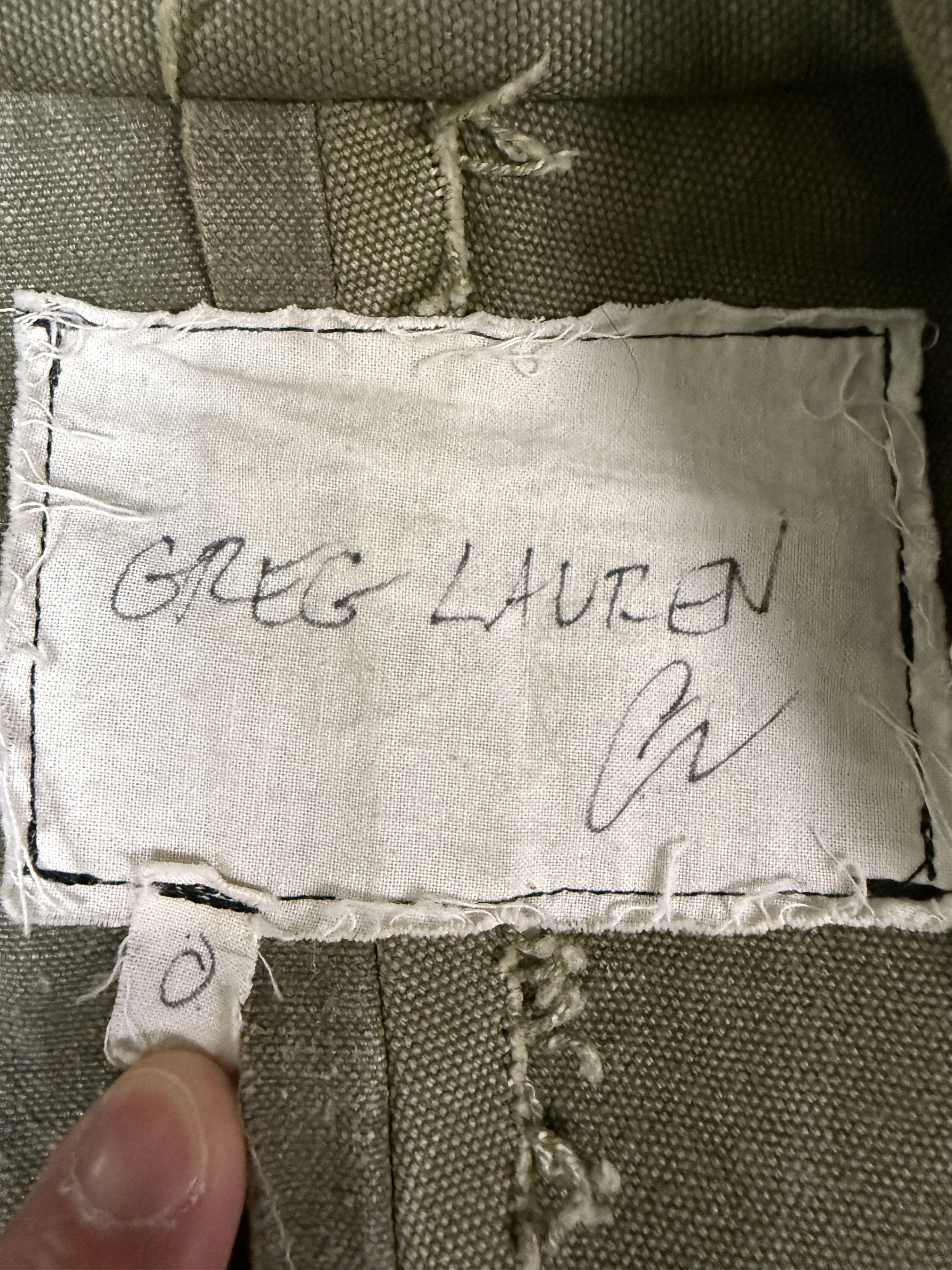 Greg Lauren Greg Lauren 2012 E-2 Duffle Bag Jacket Size XS / US 0-2 / IT 36-38 - 3 Thumbnail