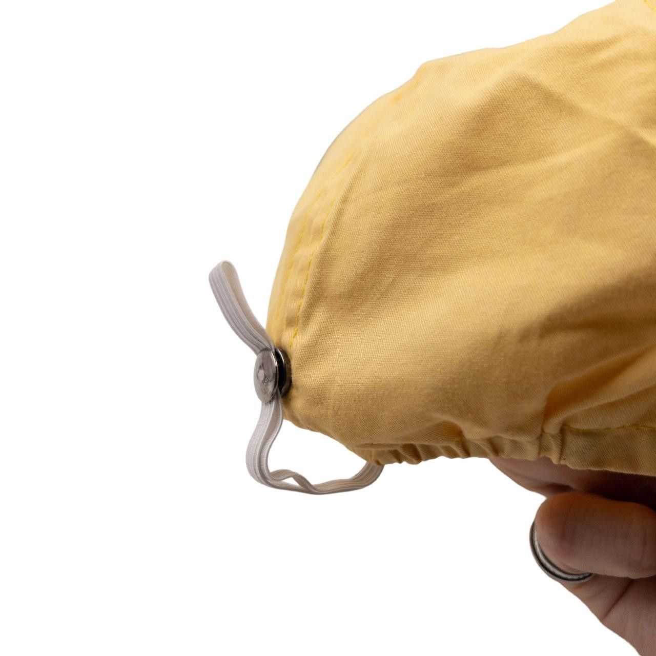 Stone Island Vintage Stone Island Yellow Elasticated Cap Size ONE SIZE - 7 Thumbnail