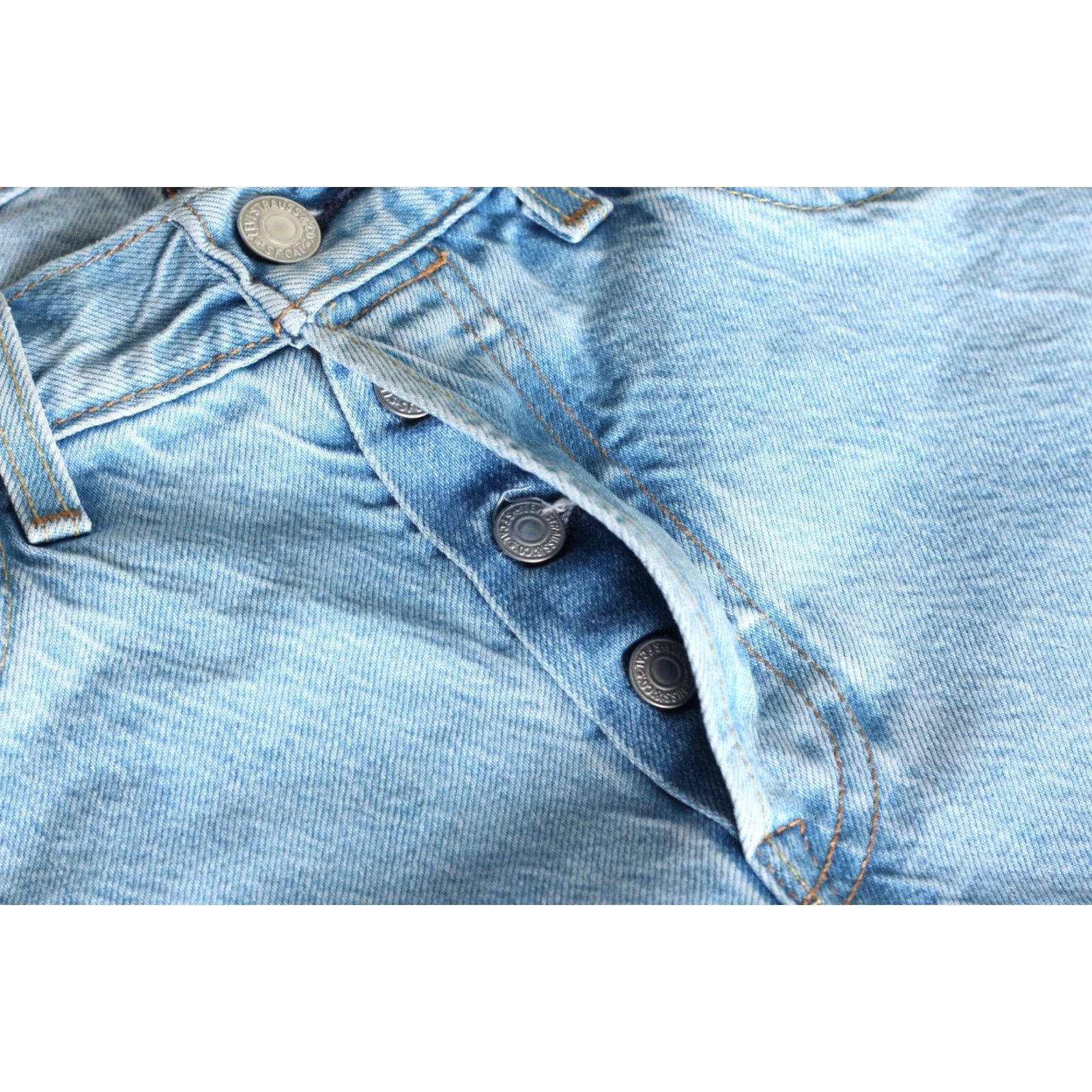 Levi's VINTAGE LEVI’S 501 PREMIUM Jeans Men 29/32 Regular Denim Blue 5-Pocket Straight DZ6518 Mens Size US 29 - 5 Thumbnail