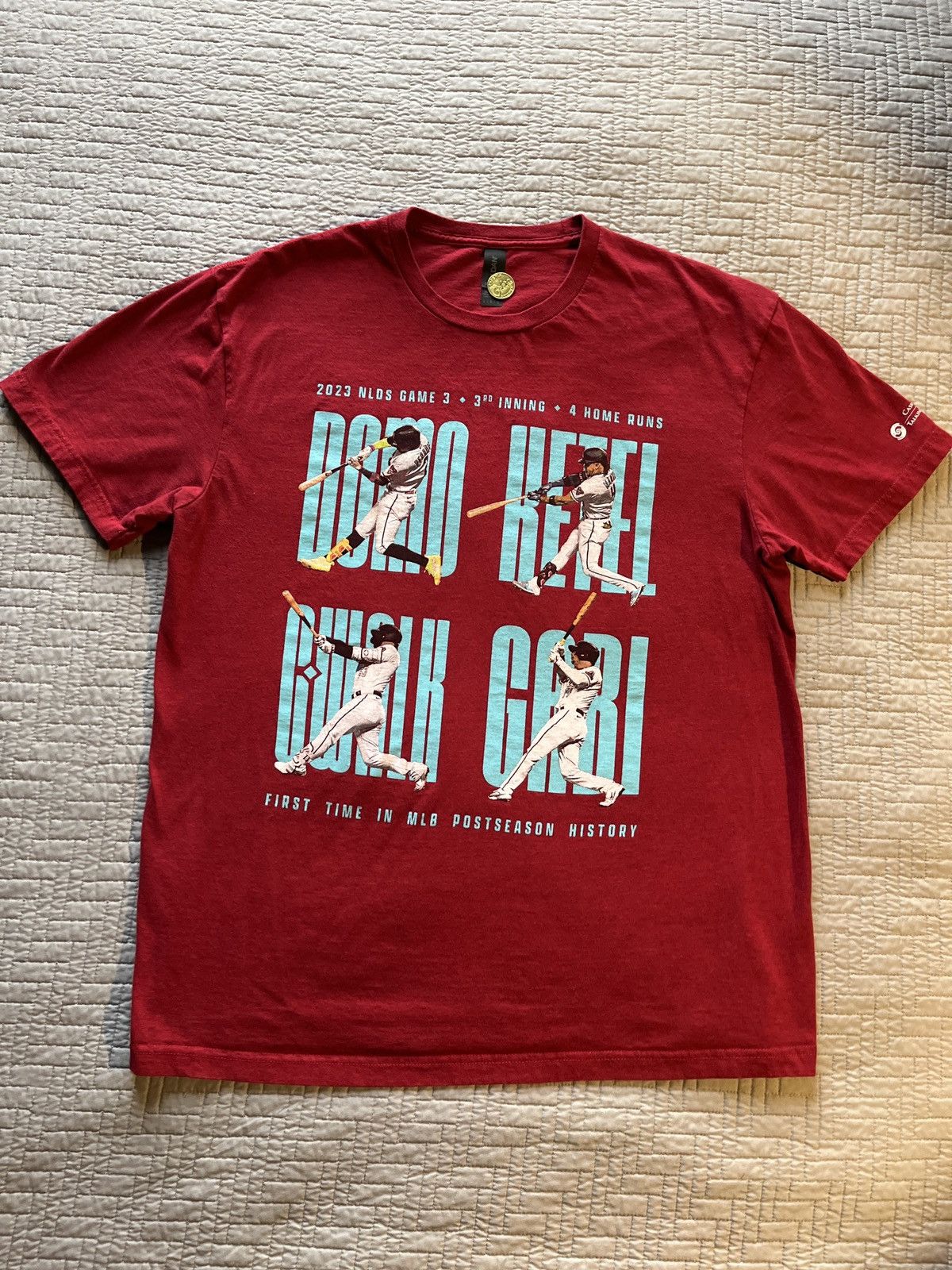 Gildan ARIZONA DIAMONDBACKS Dbacks T Shirt 2023 NLDS Size US L / EU 52-54 / 3 - 1 Thumbnail
