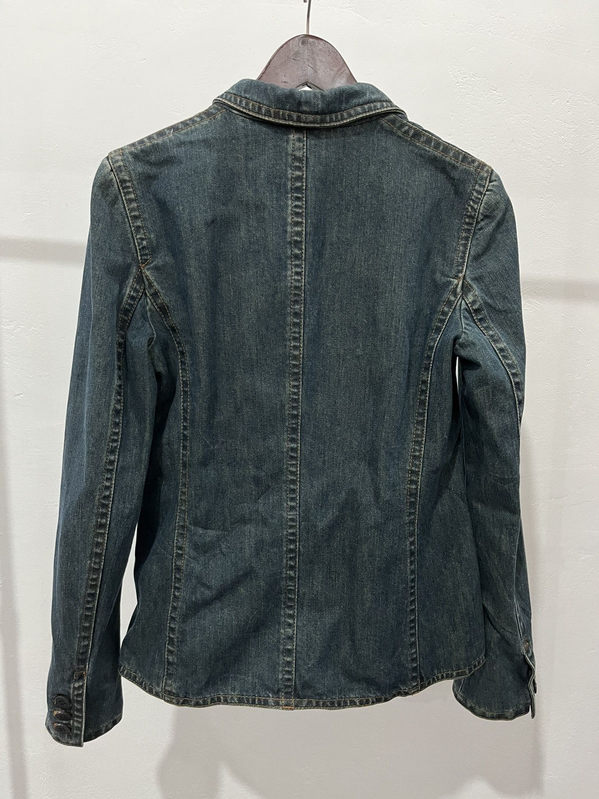 RED Valentino Red valentino denim blazer Size M / US 6-8 / IT 42-44 - 2 Thumbnail