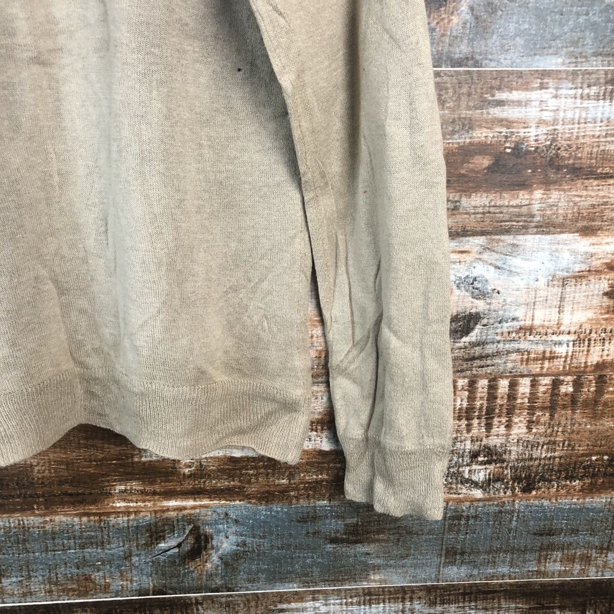 Homespun Knitwear × Japanese Brand DL Japan vintage cardigan Beige Knitwear #C672 Size S / US 4 / IT 40 - 14 Thumbnail