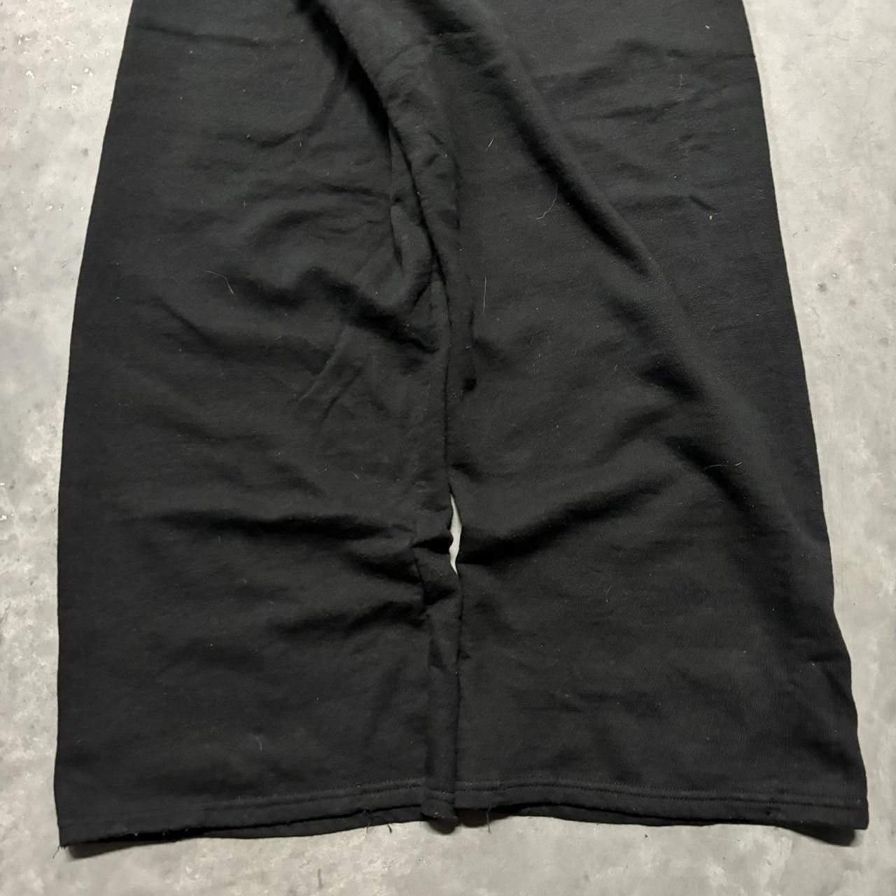 Japanese Brand × Vintage Vintage Y2K/2000s Baggy Black Skater Opium Essential Sweatpants! Size US 40 / EU 56 - 5 Thumbnail