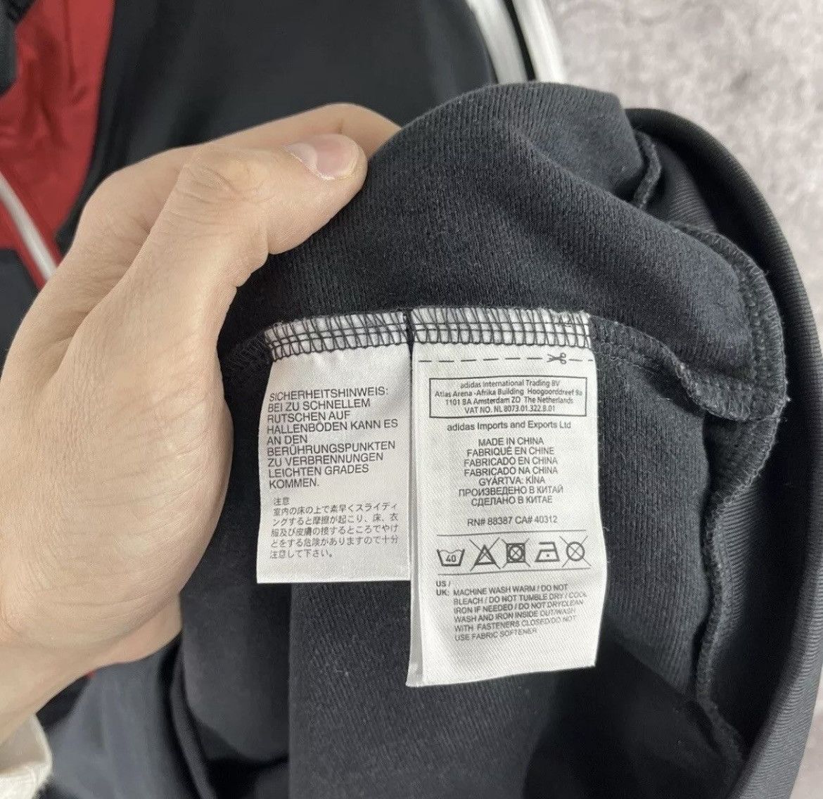 Adidas Vintage Adidas Ajax 2012/2013 Training Track Zip Jacket Sz L Size US L / EU 52-54 / 3 - 11 Thumbnail