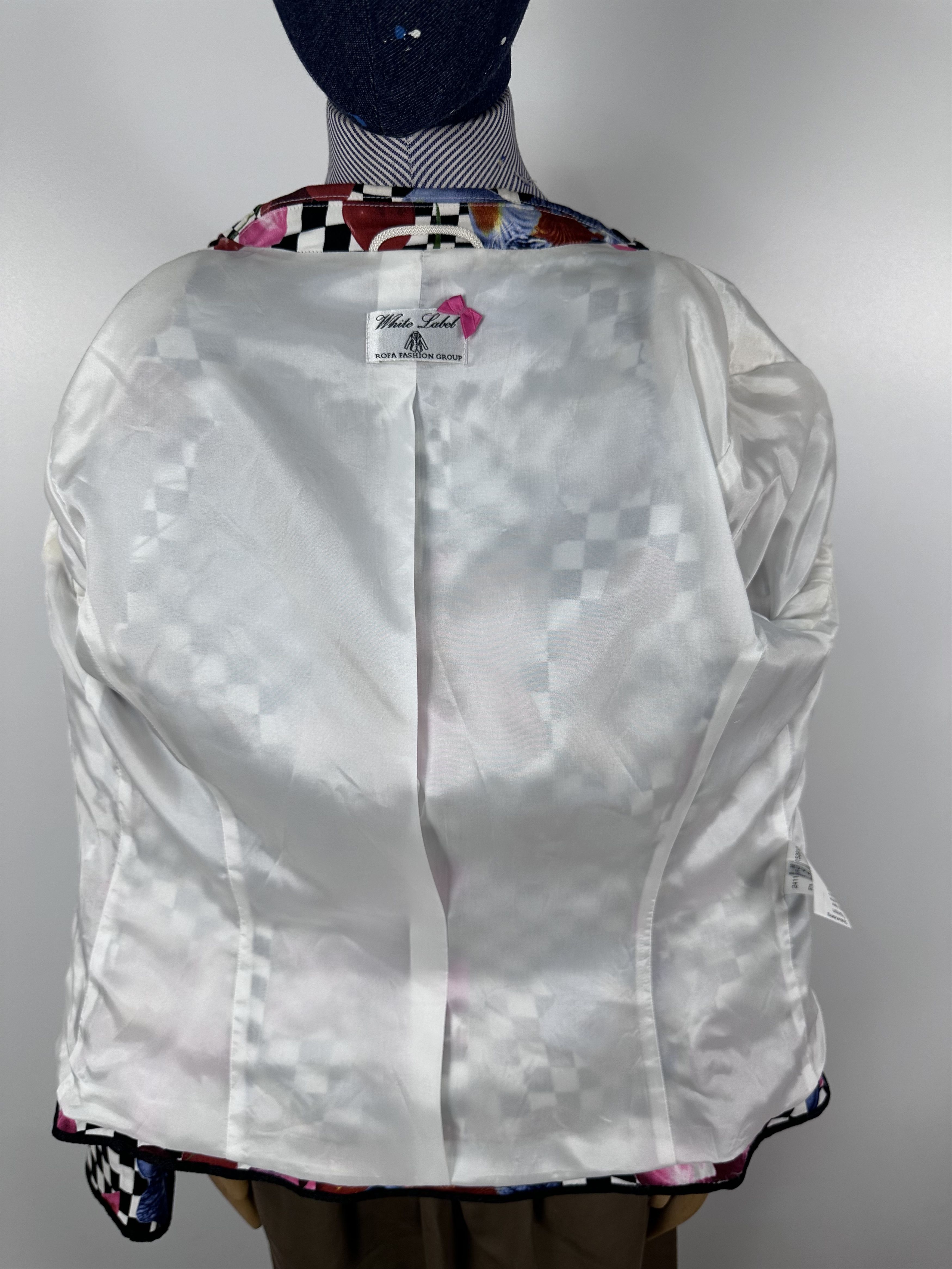Other White Label Womens Cotton Elastan Blazer Size UK12 Size M / US 6-8 / IT 42-44 - 9 Thumbnail