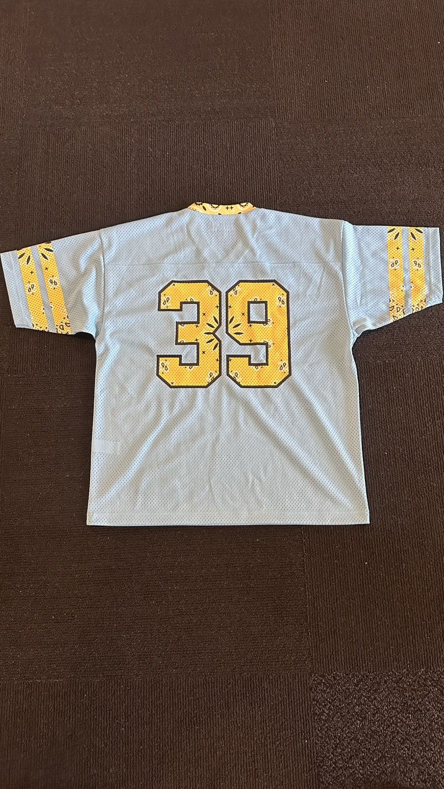 Supreme Bandana Football Jersey Blue SS25 – UniqueHype