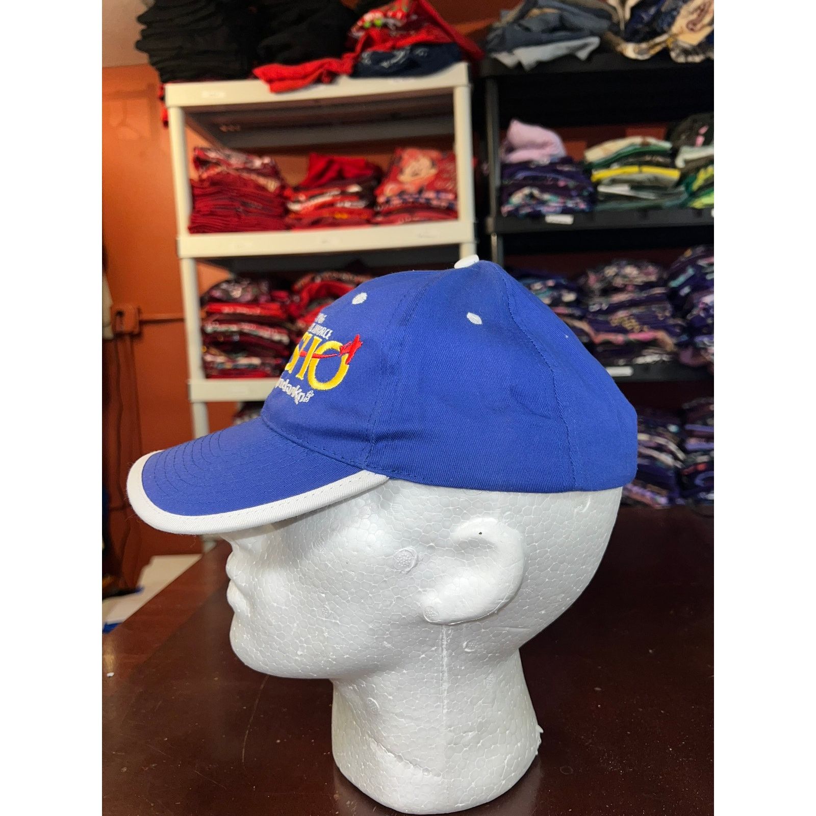 Vintage Vintage Air Force Hat High Sky Wing Air Show Cap Headwear OS Size ONE SIZE - 3 Thumbnail