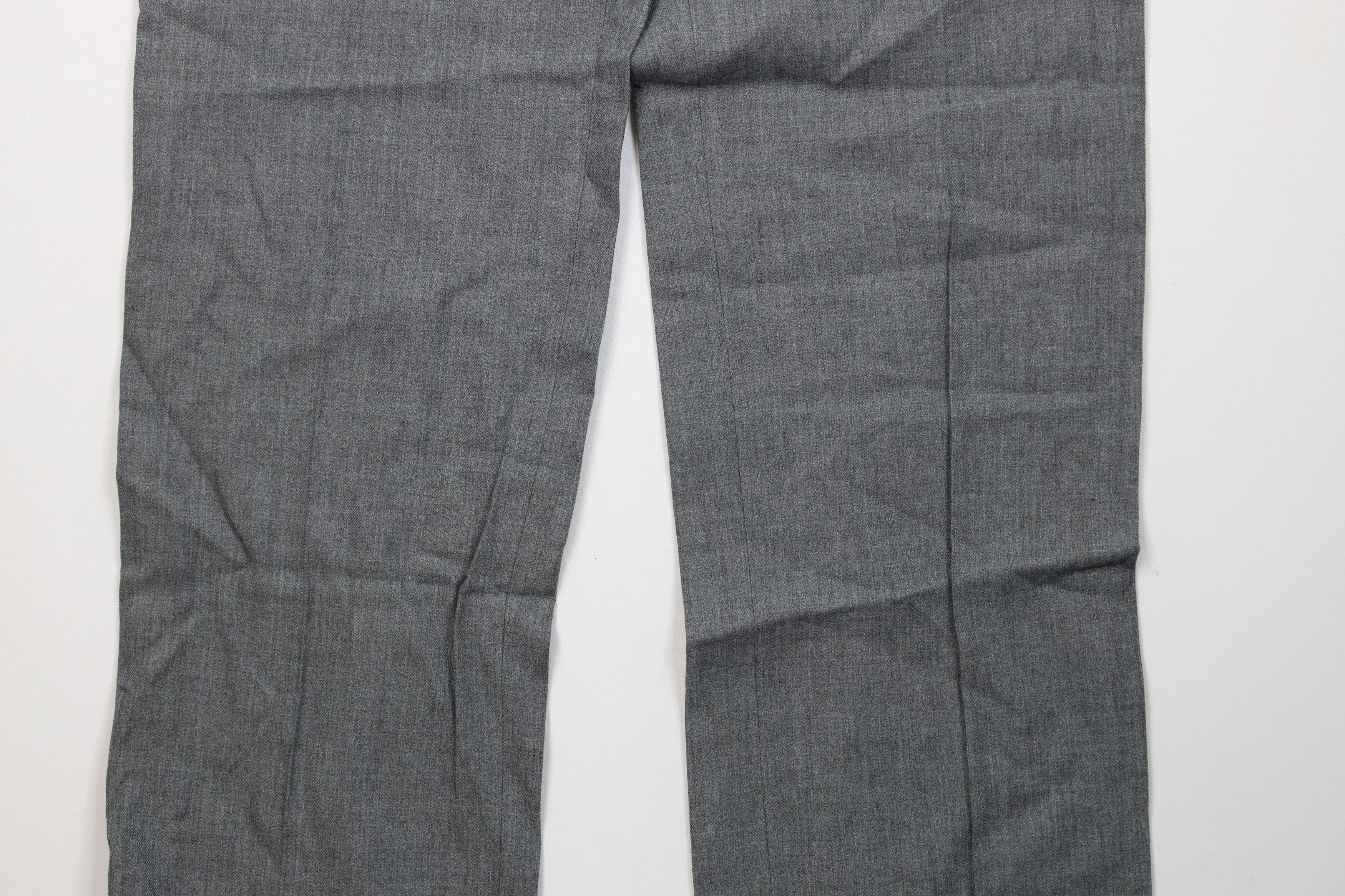 Vintage Vintage 90s Streetwear Wide Leg Chino Pants Heather Gray Size US 34 / EU 50 - 3 Thumbnail