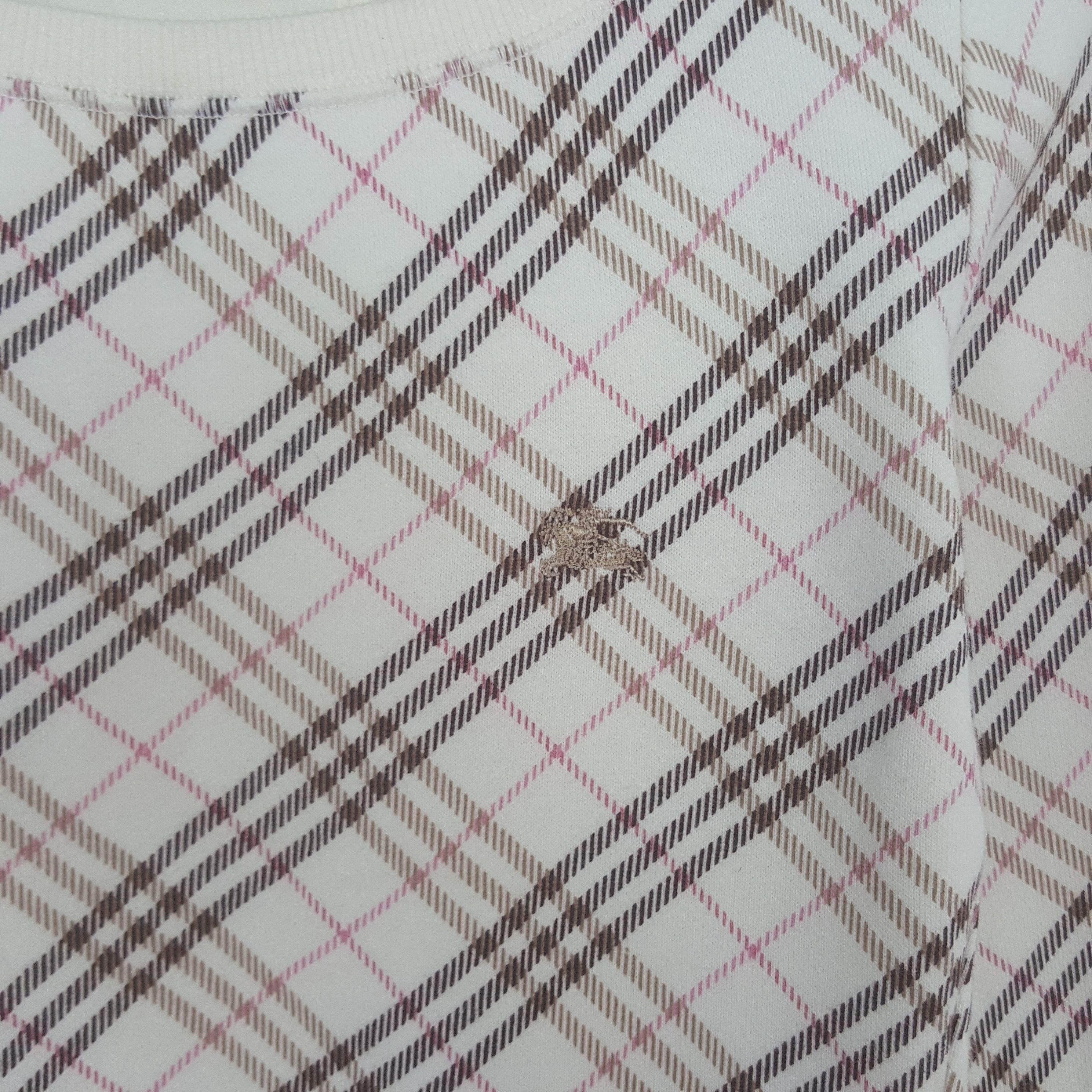 Burberry Vintage Burberry Blue Label Nova Check Sweatshirt Size XS / US 0-2 / IT 36-38 - 2 Thumbnail