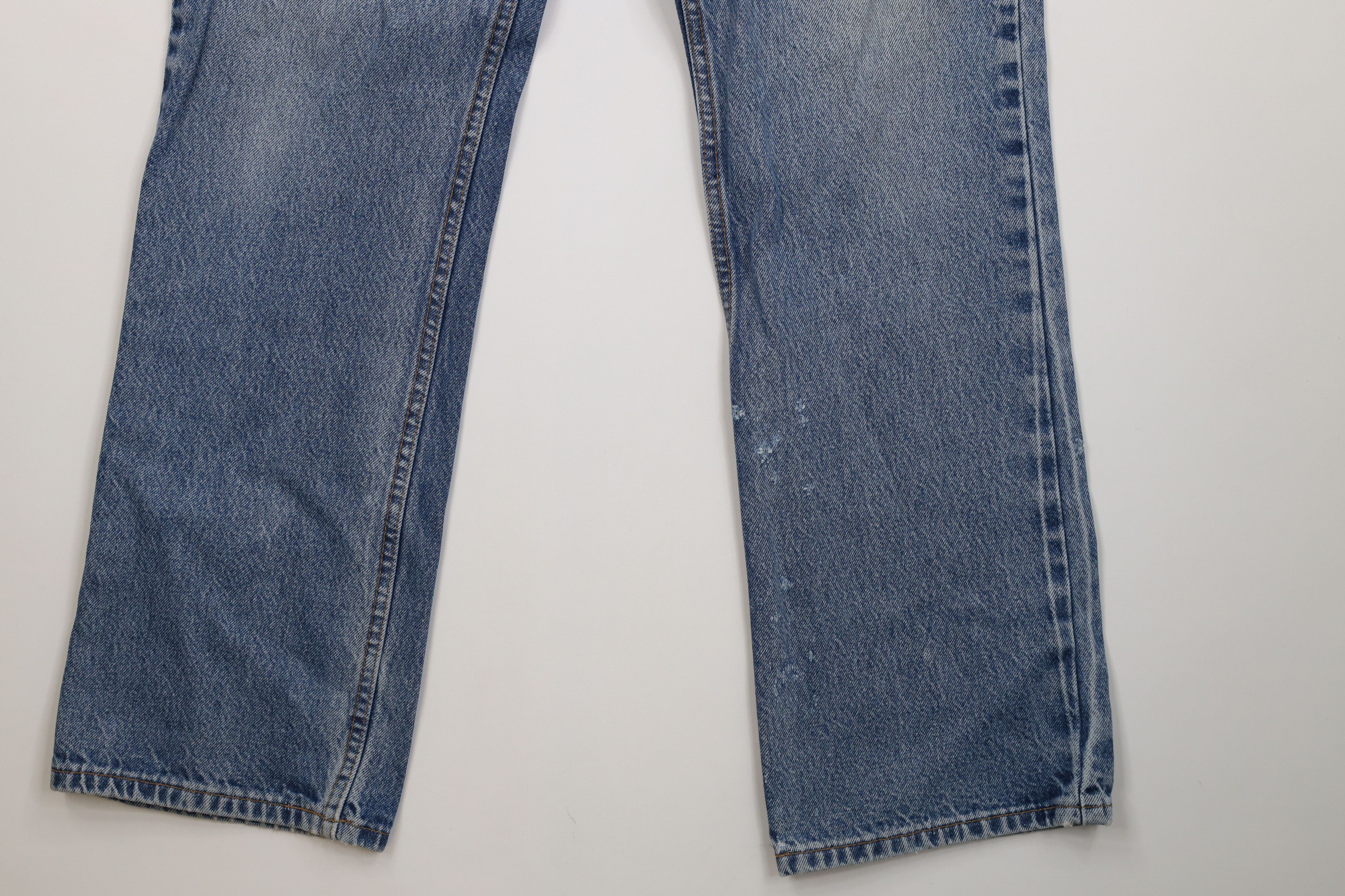 Levi's Vintage Y2K Levis 517 Flared Bootcut Denim Jeans Blue USA Size US 36 / EU 52 - 5 Thumbnail