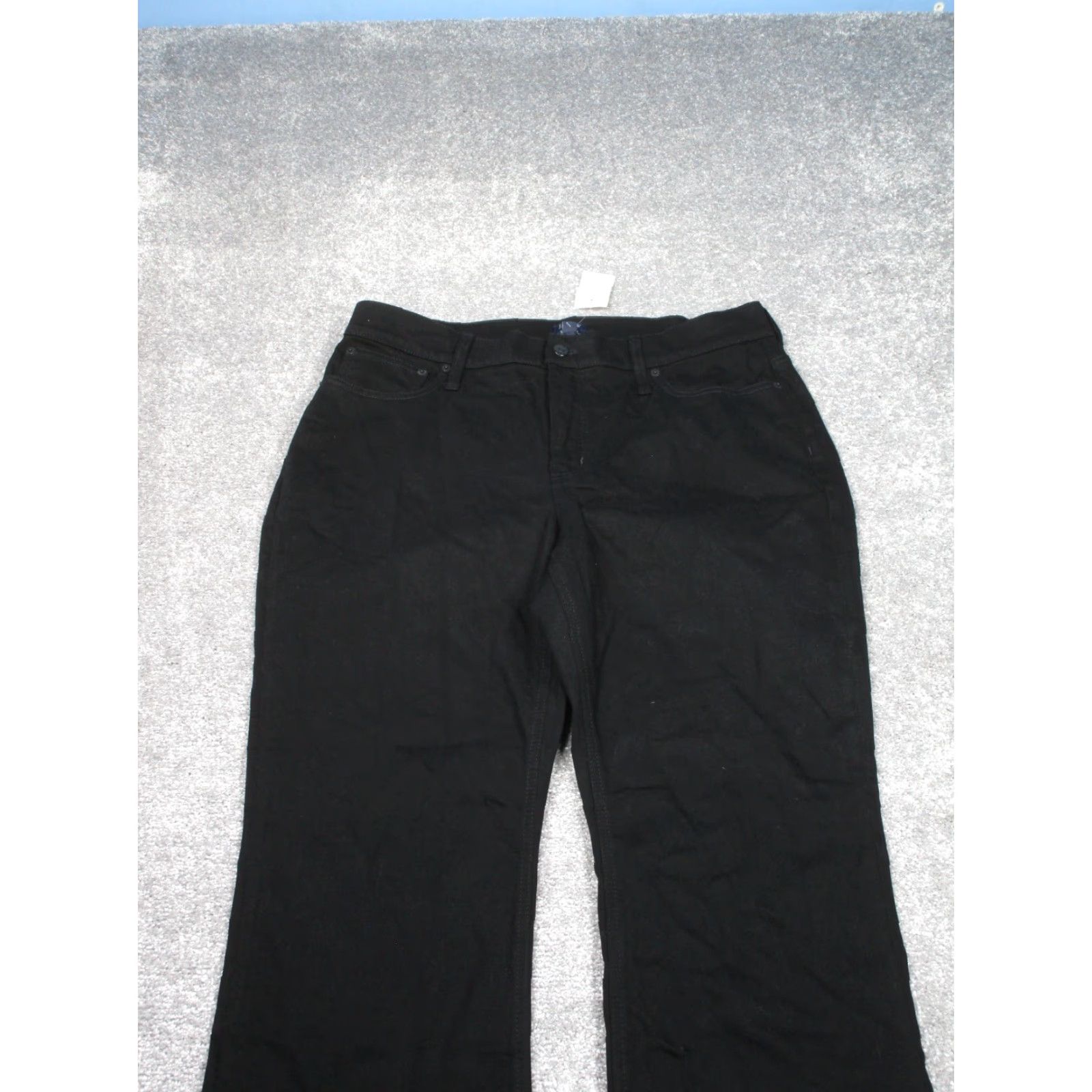 J.Crew J. Crew Jeans Womens 34 Flare Crop Black Denim NEW Size 24" / US 00 / IT 34 - 2 Thumbnail