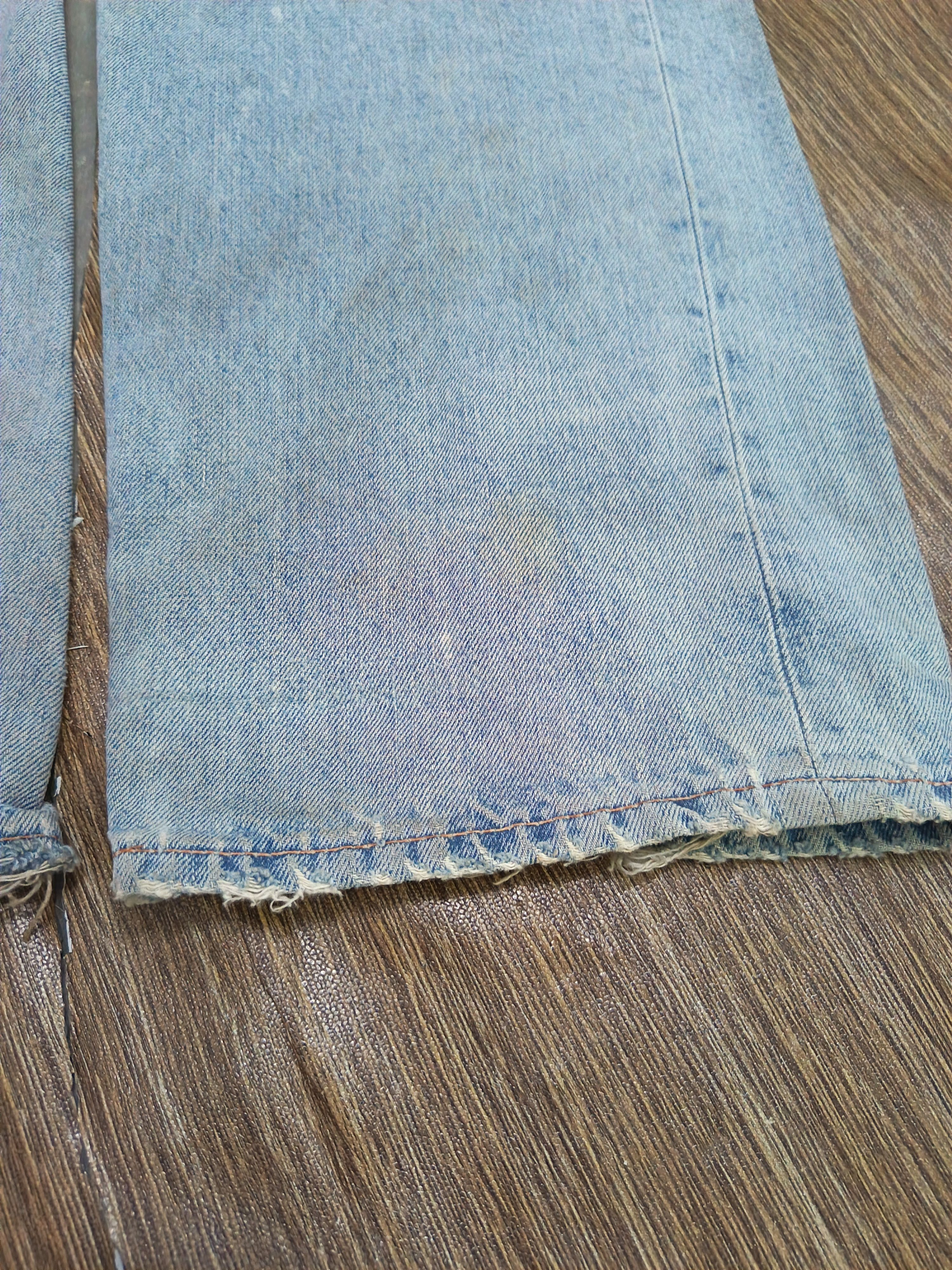Edwin Vintage stain faded edwin 505x selvedge Size US 33 - 6 Thumbnail