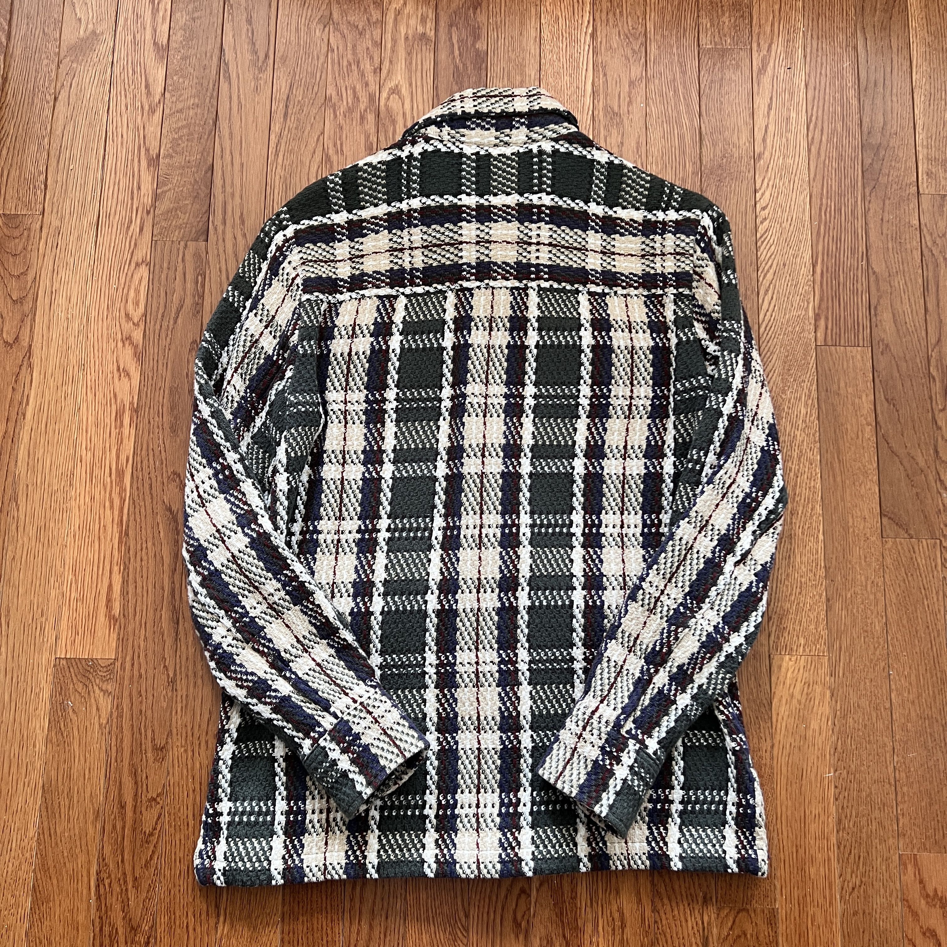 Aime Leon Dore Aime Leon Dore/ALD Woven Plaid Overshirt Green/White XS Size US XS / EU 42 / 0 - 6 Thumbnail