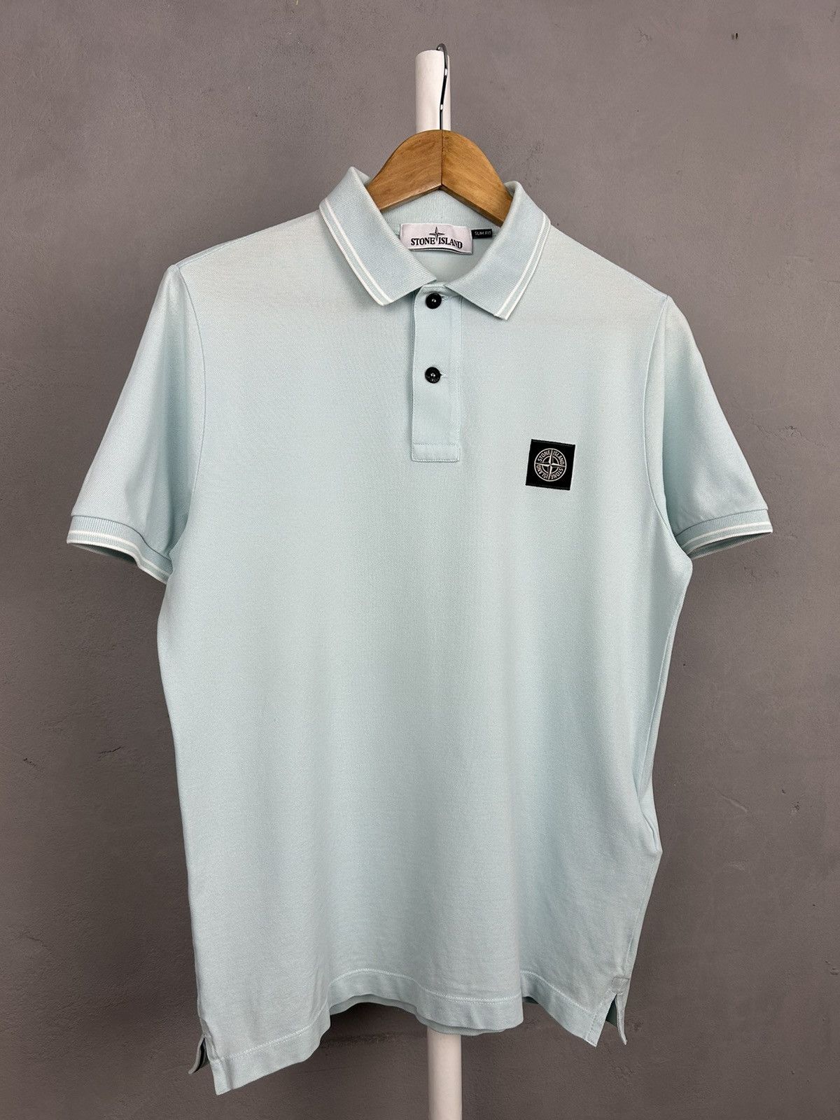 Stone Island Stone Island Slim Fit Polo Shirt Size US M / EU 48-50 / 2 - 1 Thumbnail