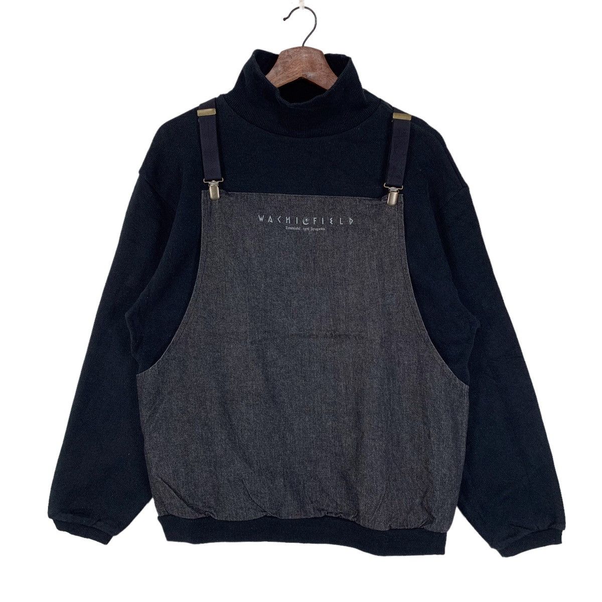 Japanese Brand × Vintage Vintage Japanese Wachfield Overall Style Sweatshirt Size L / US 10 / IT 46 - 1 Thumbnail