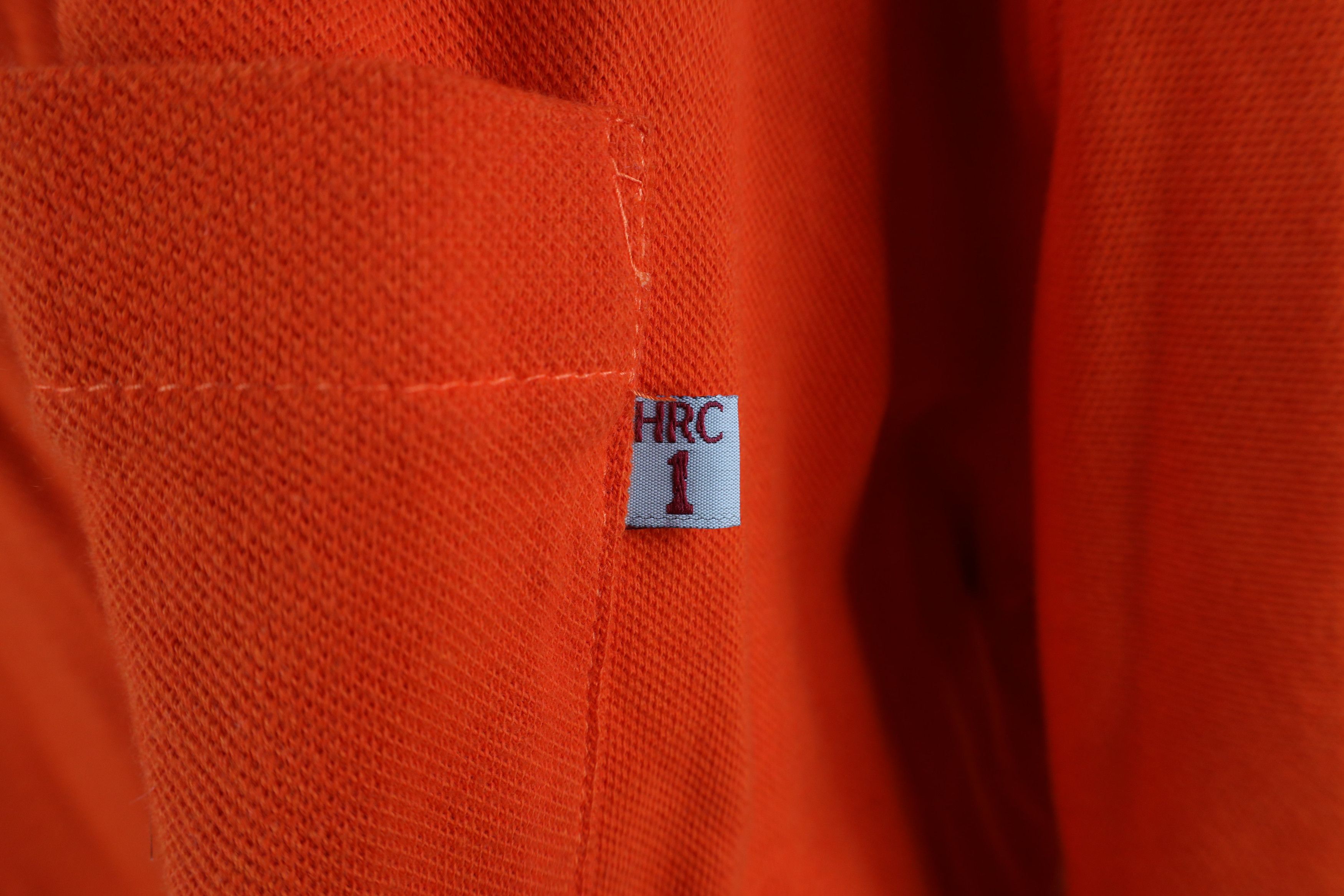 Vintage Tyndale FR Resistant ATPV 6.1 Work Henley T-Shirt Orange USA Size US XXL / EU 58 / 5 - 4 Thumbnail