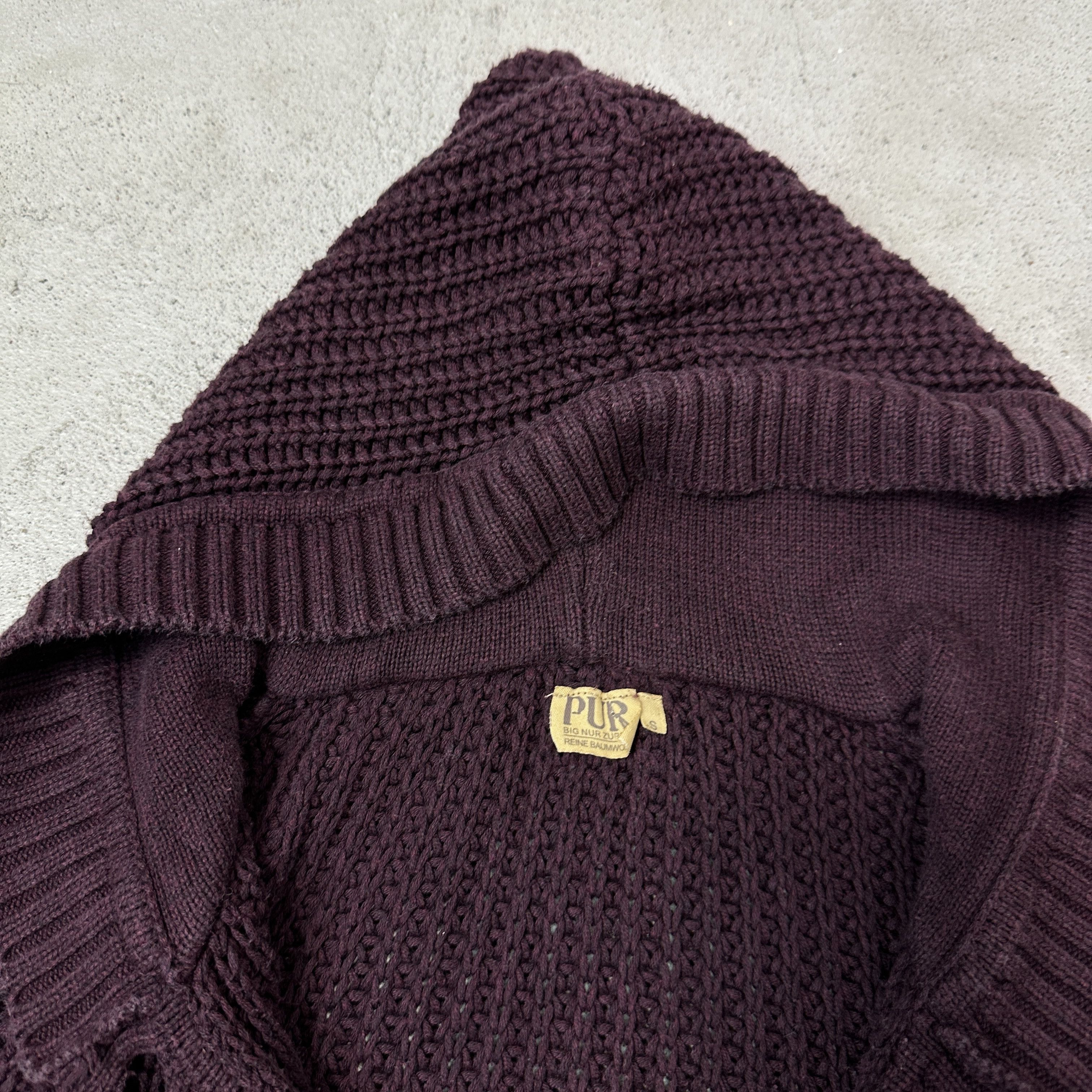 Vintage Vintage Buttoned Hoody Sweater Y2K Size S / US 4 / IT 40 - 6 Thumbnail