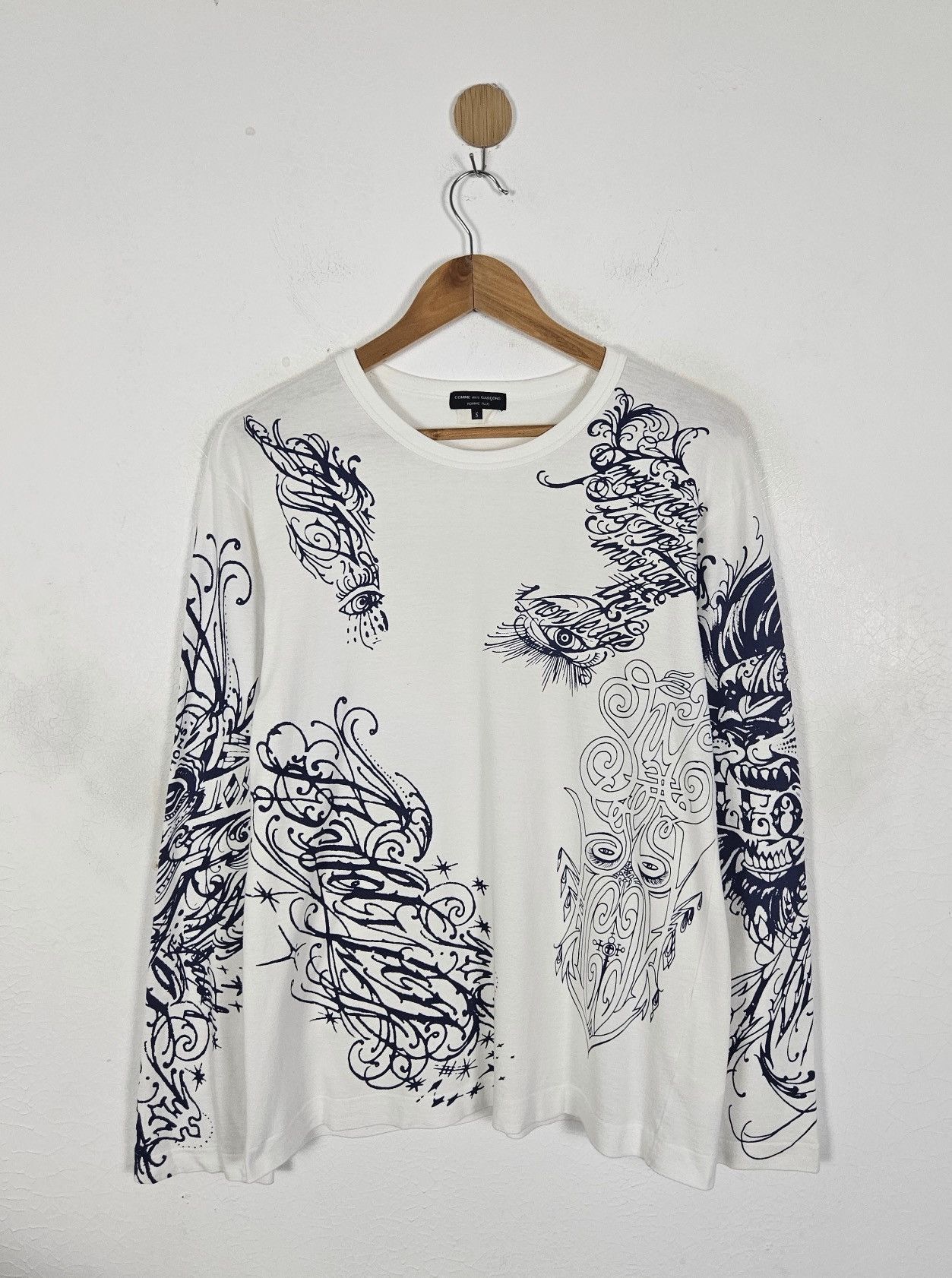 Comme des Garcons Homme Plus Comme des Garcons CDG Homme Plus Tattoo sleeve shirt Size US S / EU 44-46 / 1 - 1 Thumbnail