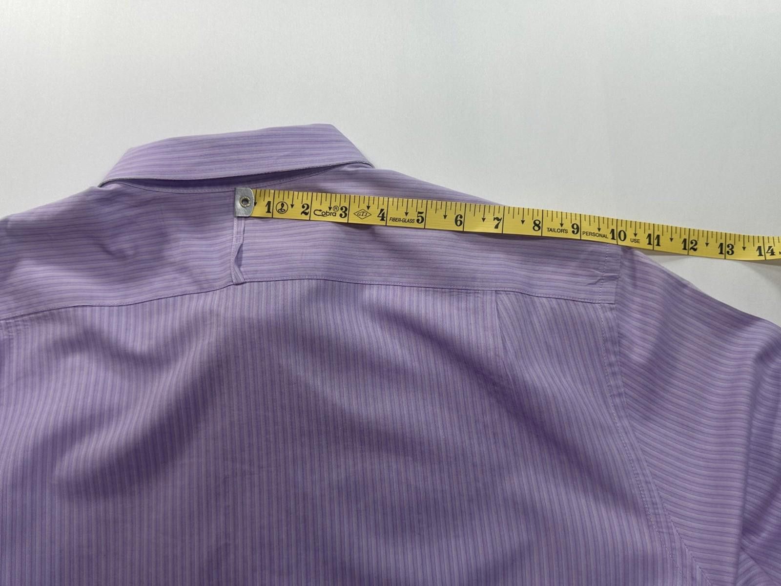 Banana Republic Banana Republic Soft Cotton Button Up Purple Mens L 16-16.5 Size US L / EU 52-54 / 3 - 6 Thumbnail