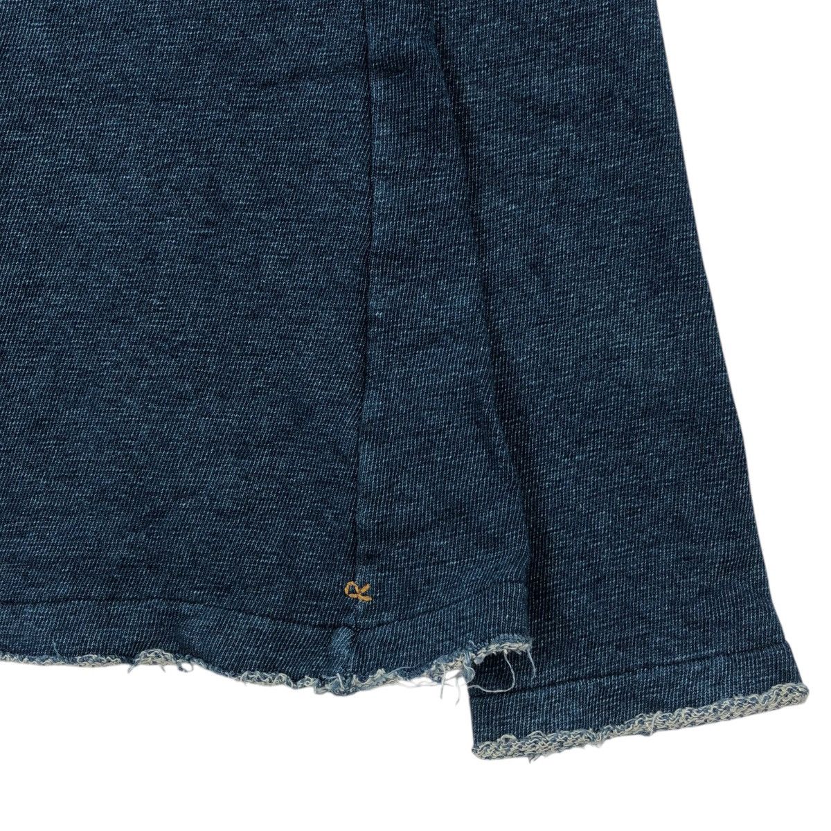 45rpm × Japanese Brand Japanese Brand 45RPM STUDIO JAPAN Indigo Scab Distressed Size XS / US 0-2 / IT 36-38 - 3 Thumbnail