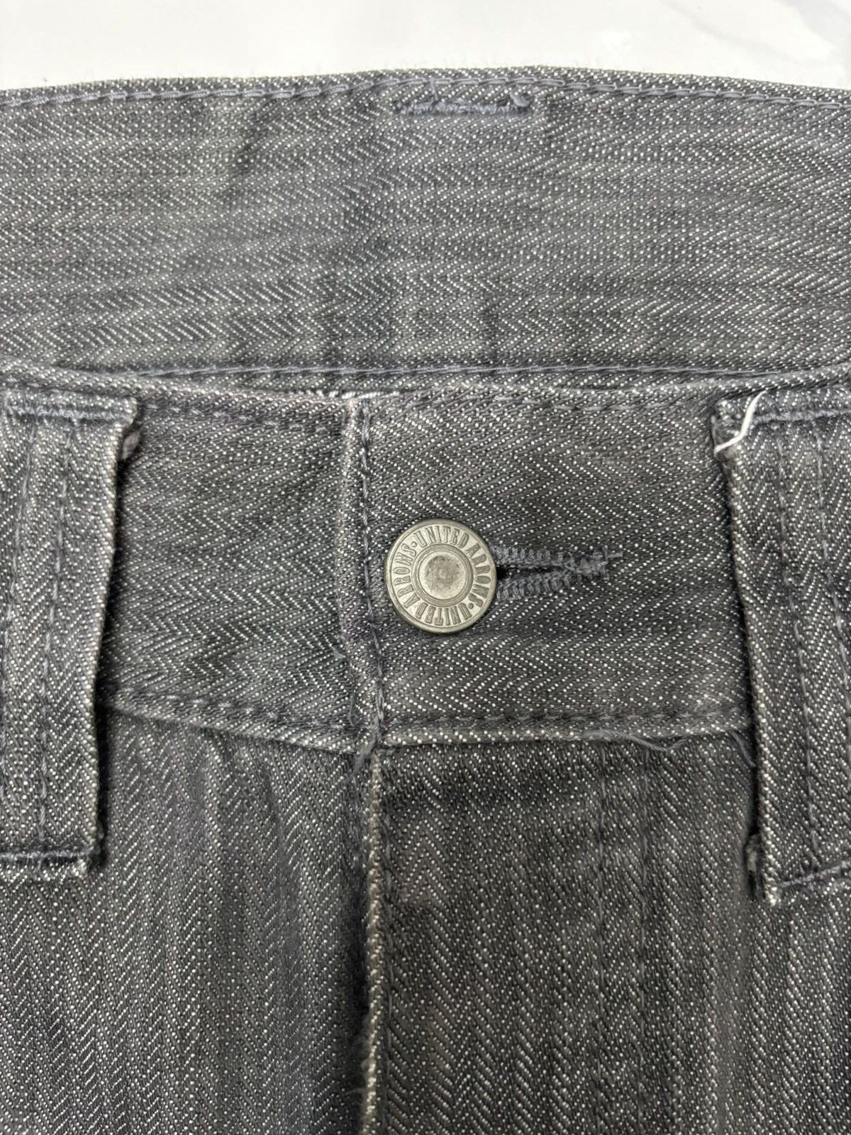 Undercover × United Arrows United Arrows Blue Label Herringbone Denim Pants Size US 33 - 12 Thumbnail