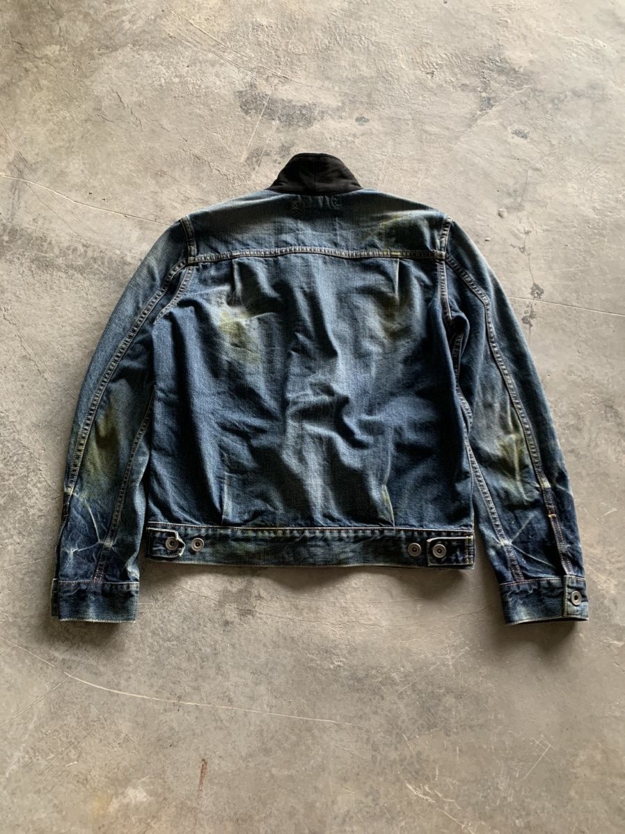 Japanese Brand ARCHIVED miharayasuhiro japanese denim jacket splatter vtg Size US S / EU 44-46 / 1 - 20 Thumbnail