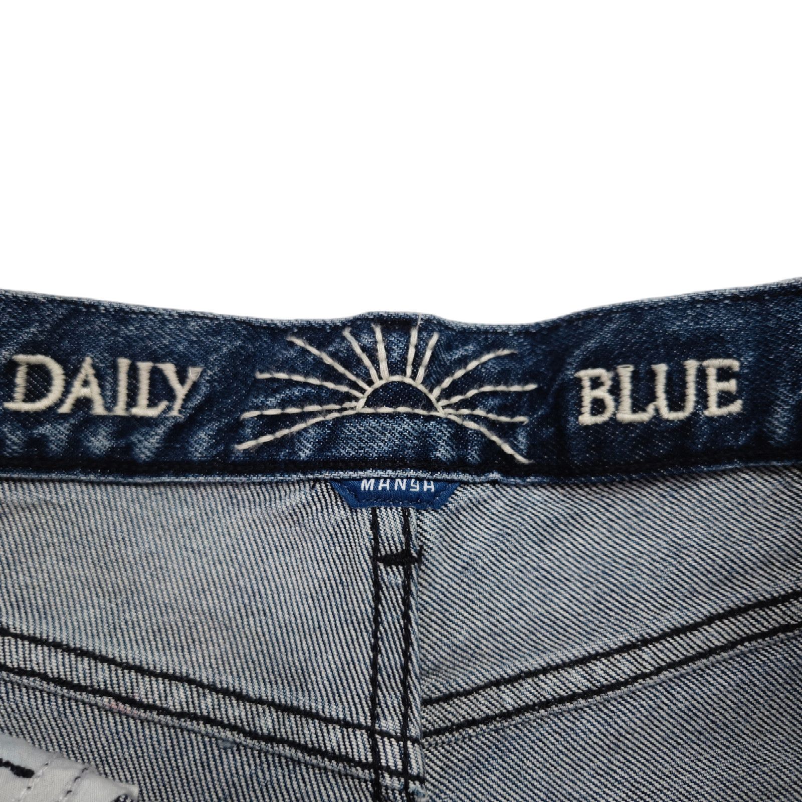 AG Adriano Goldschmied NWT Daily Blue Manya Straight Leg Jeans Sz 30x29.5 Champlain Size 30" / US 8 / IT 44 - 6 Thumbnail
