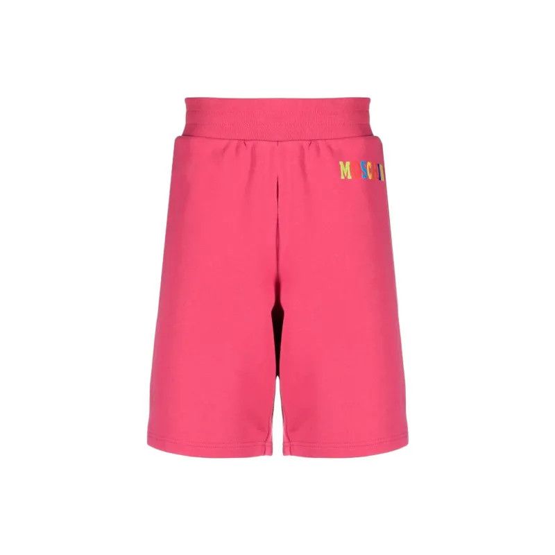Moschino o1y0225 Logo Short in Pink Size US 30 / EU 46 - 1 Thumbnail